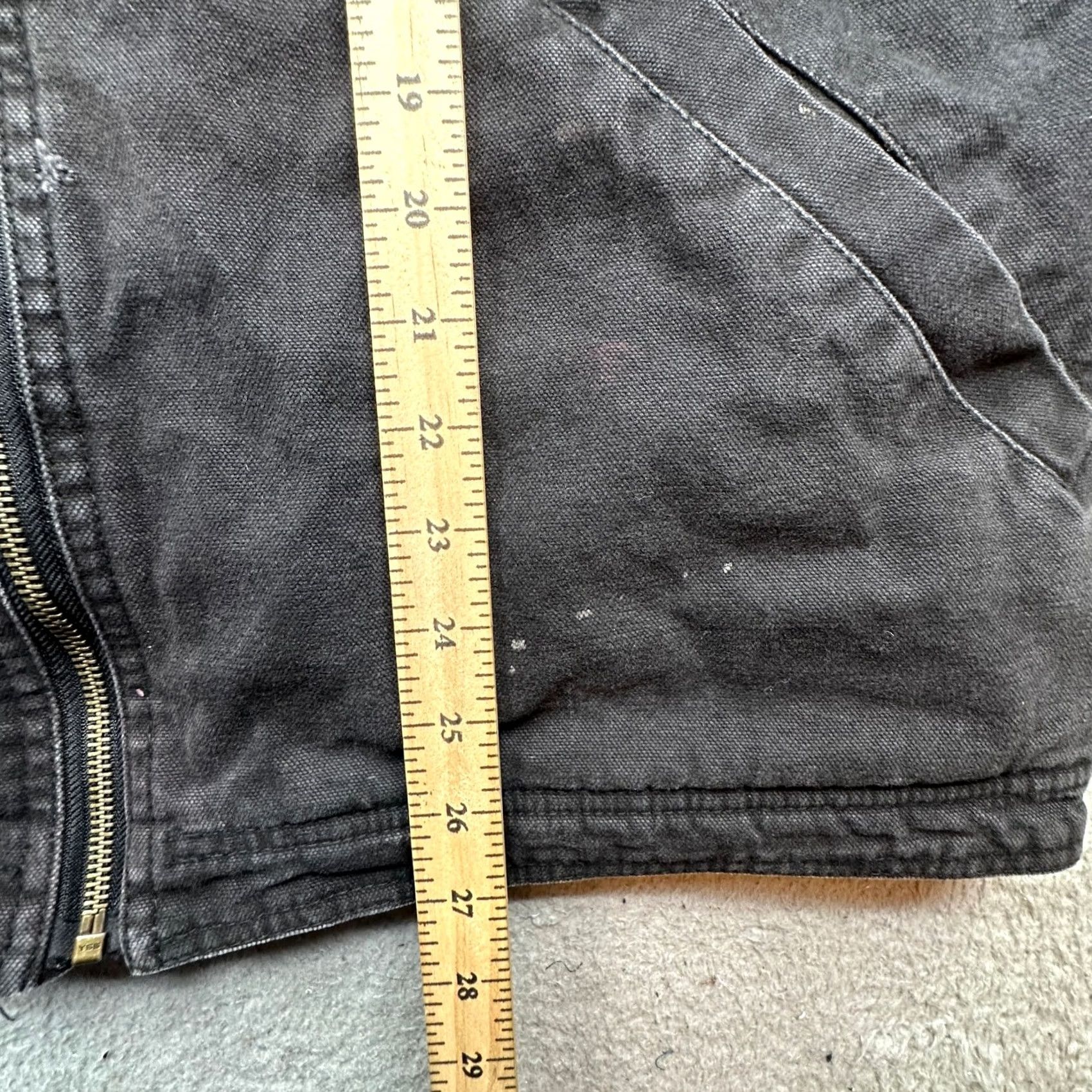 Vintage Wolverine Duck Canvas Sherpa Fleece Lined Full Zip Hoodie Jacket Mens Large Black Size US L / EU 52-54 / 3 - 5 Thumbnail