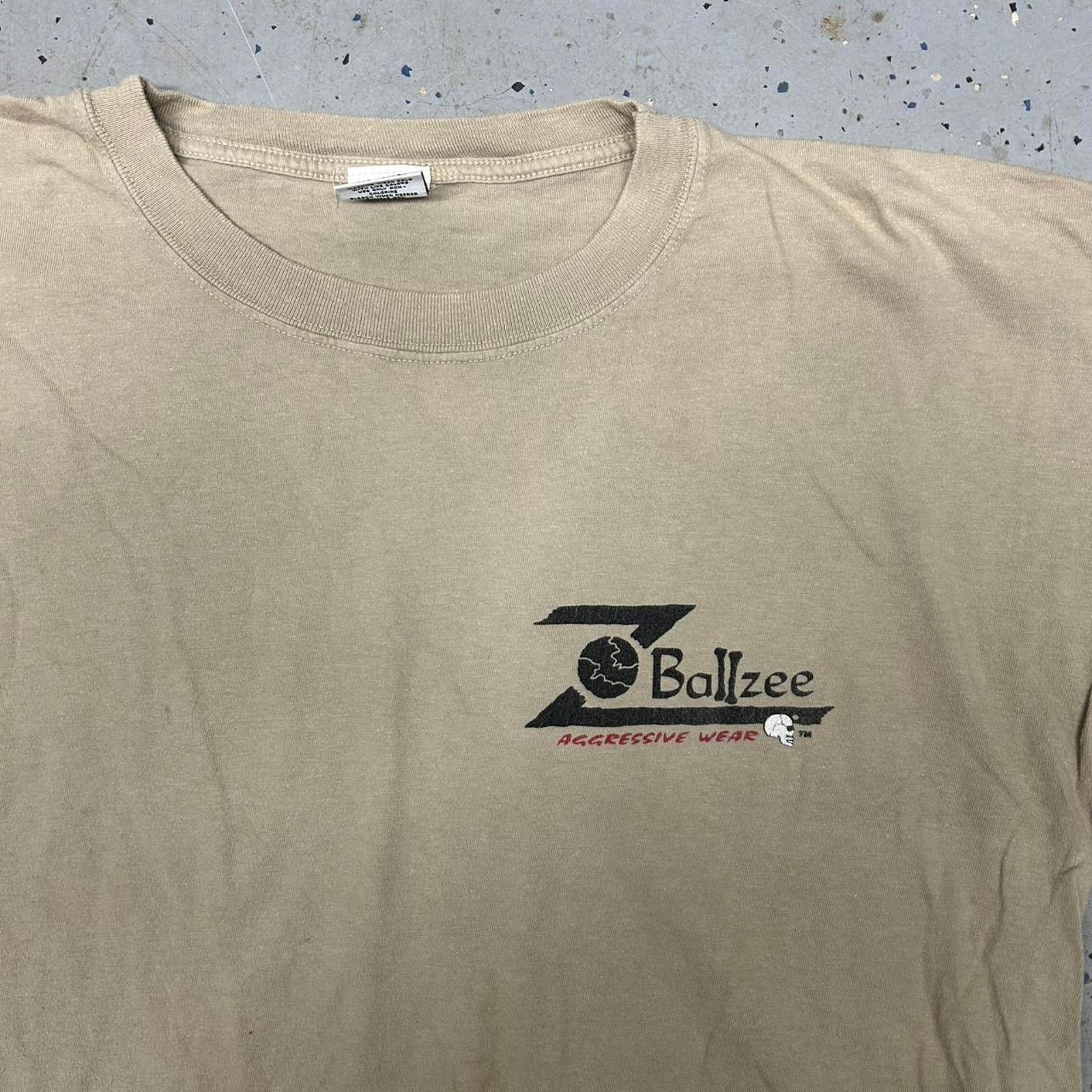 Other VTG Tan Balzee Motorsports T-shirt Size US XL / EU 56 / 4 - 4 Thumbnail