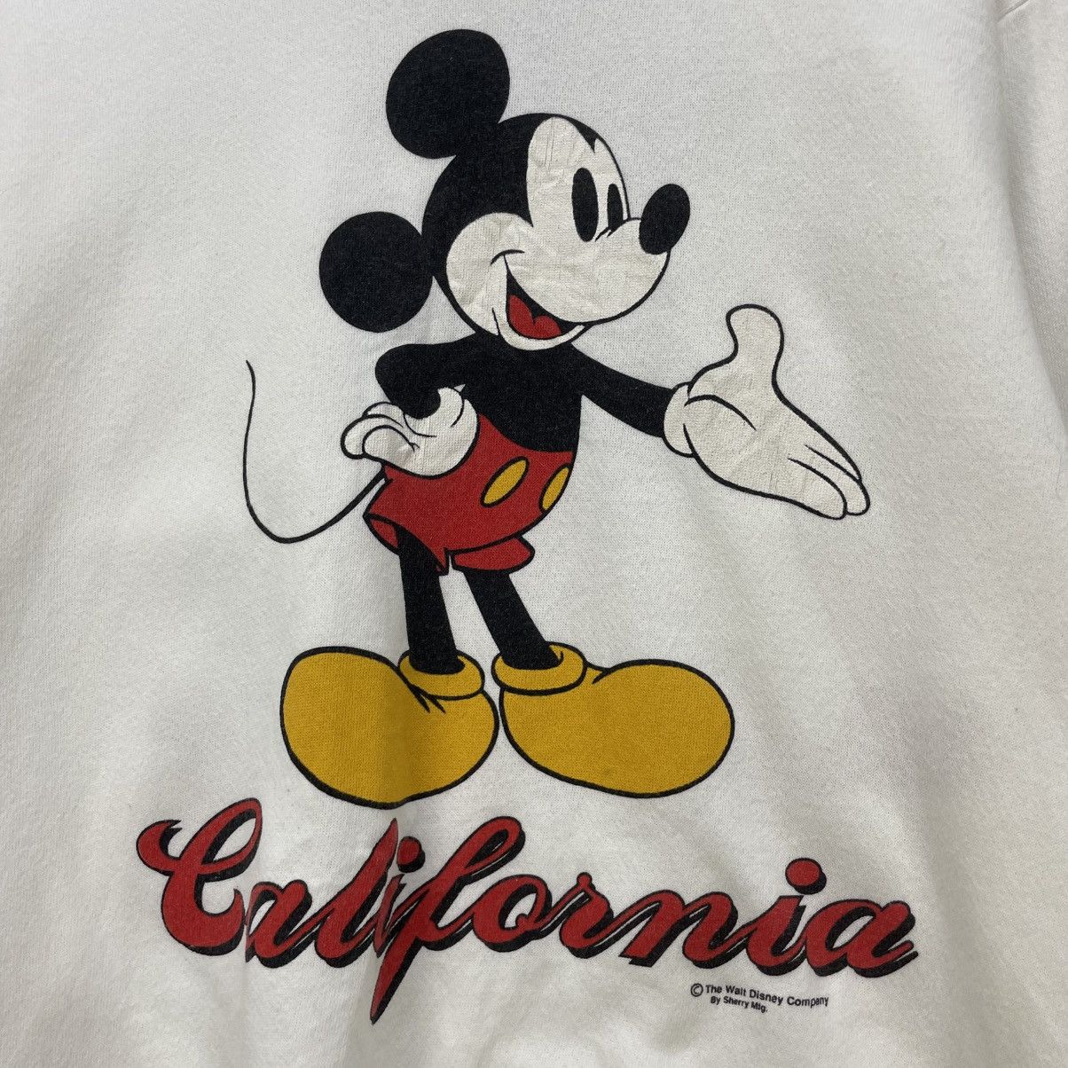 Mickey Mouse 💥Vintage Mickey Mouse Mirror Print Sweatshirt Size US M / EU 48-50 / 2 - 4 Thumbnail