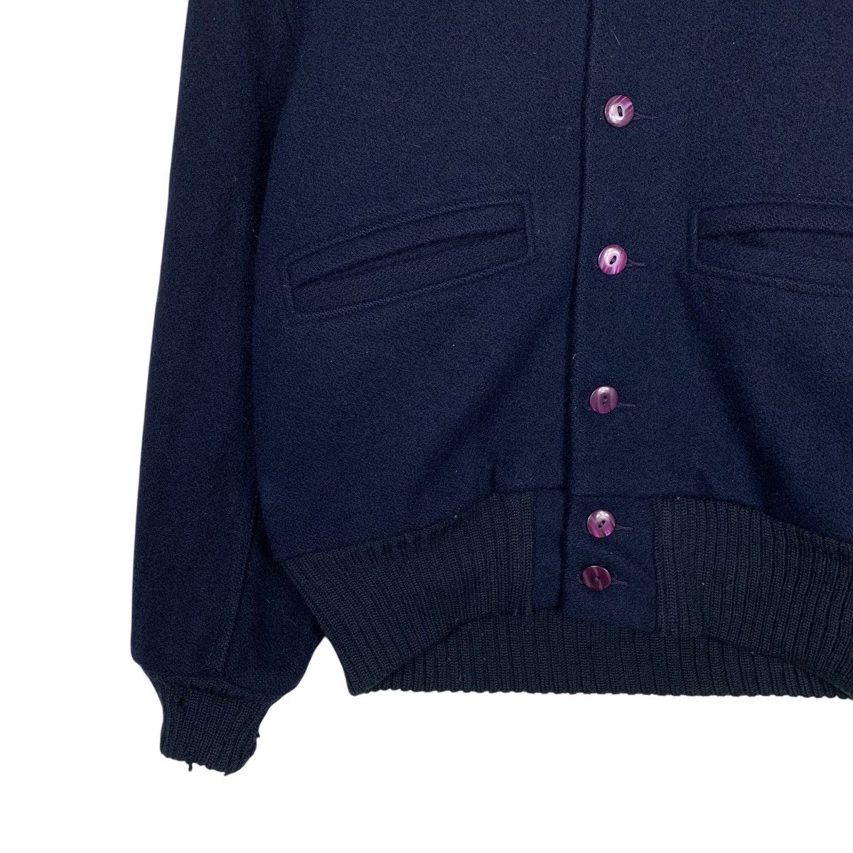 Vintage Vintage Made In USA Albion Knitting Mills Bomber Jacket Size US S / EU 44-46 / 1 - 3 Thumbnail