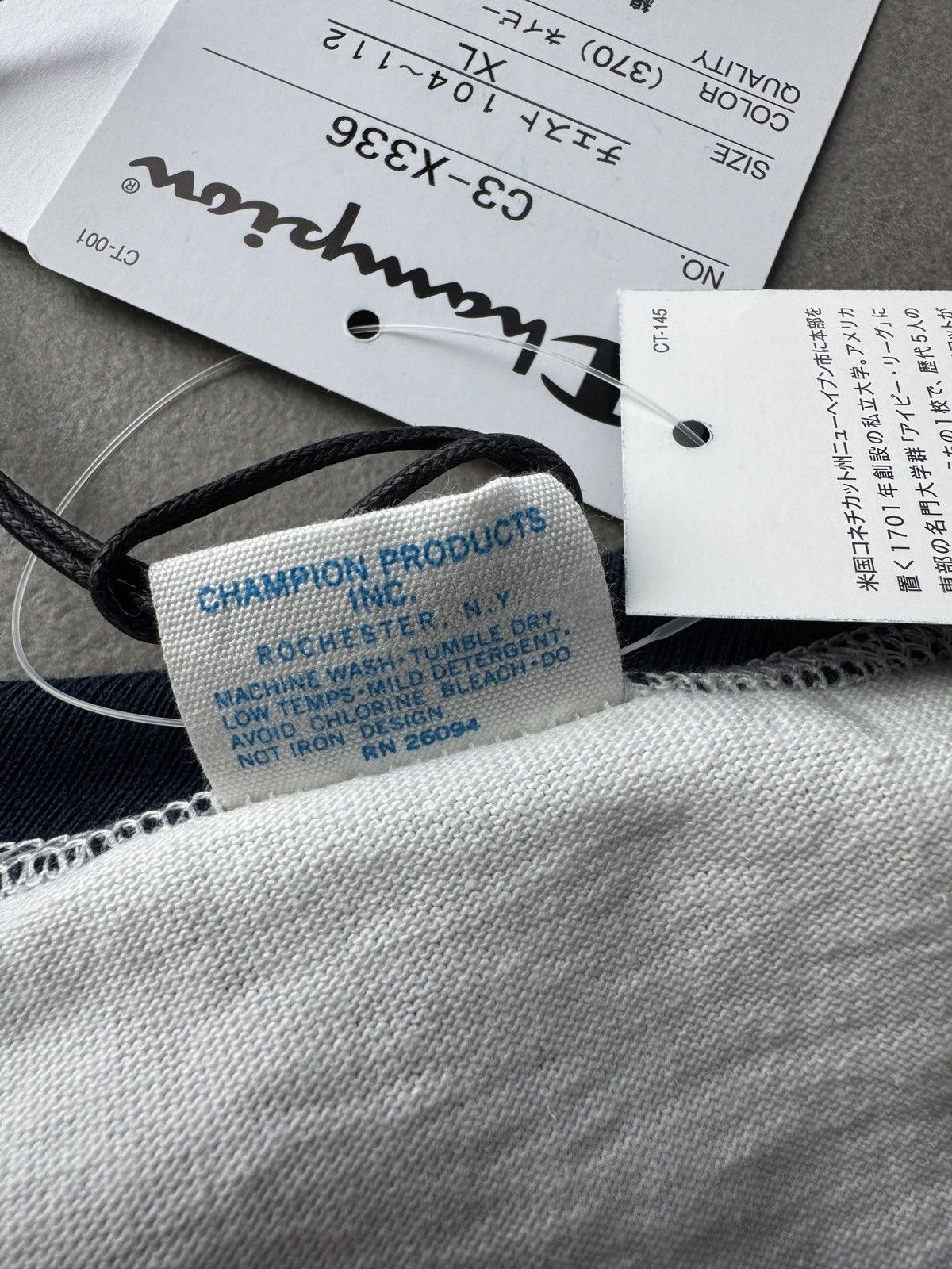 Champion Champion Japan Made True to Archives YALE University T Shirt Size US XL / EU 56 / 4 - 17 Thumbnail