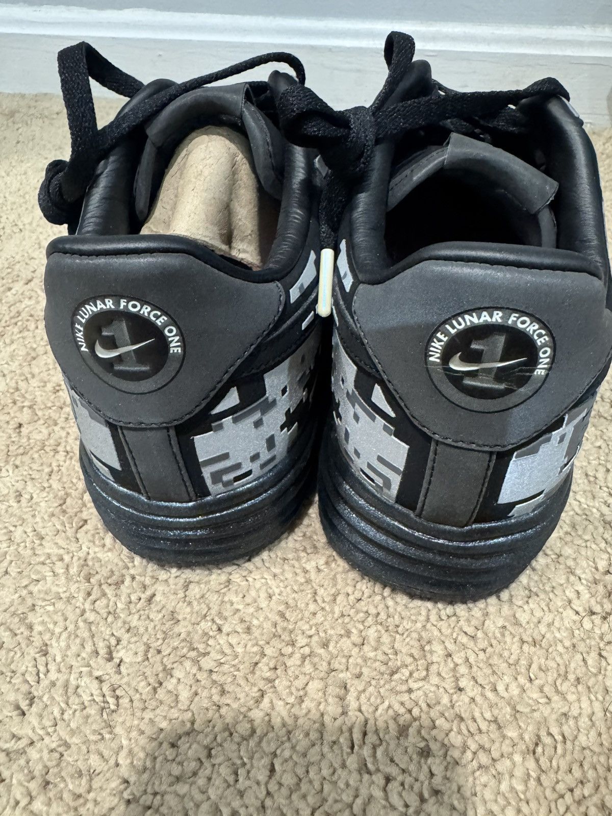 Nike Nike Air Force 1 Camo Black Size US 10 / EU 43 - 3 Thumbnail