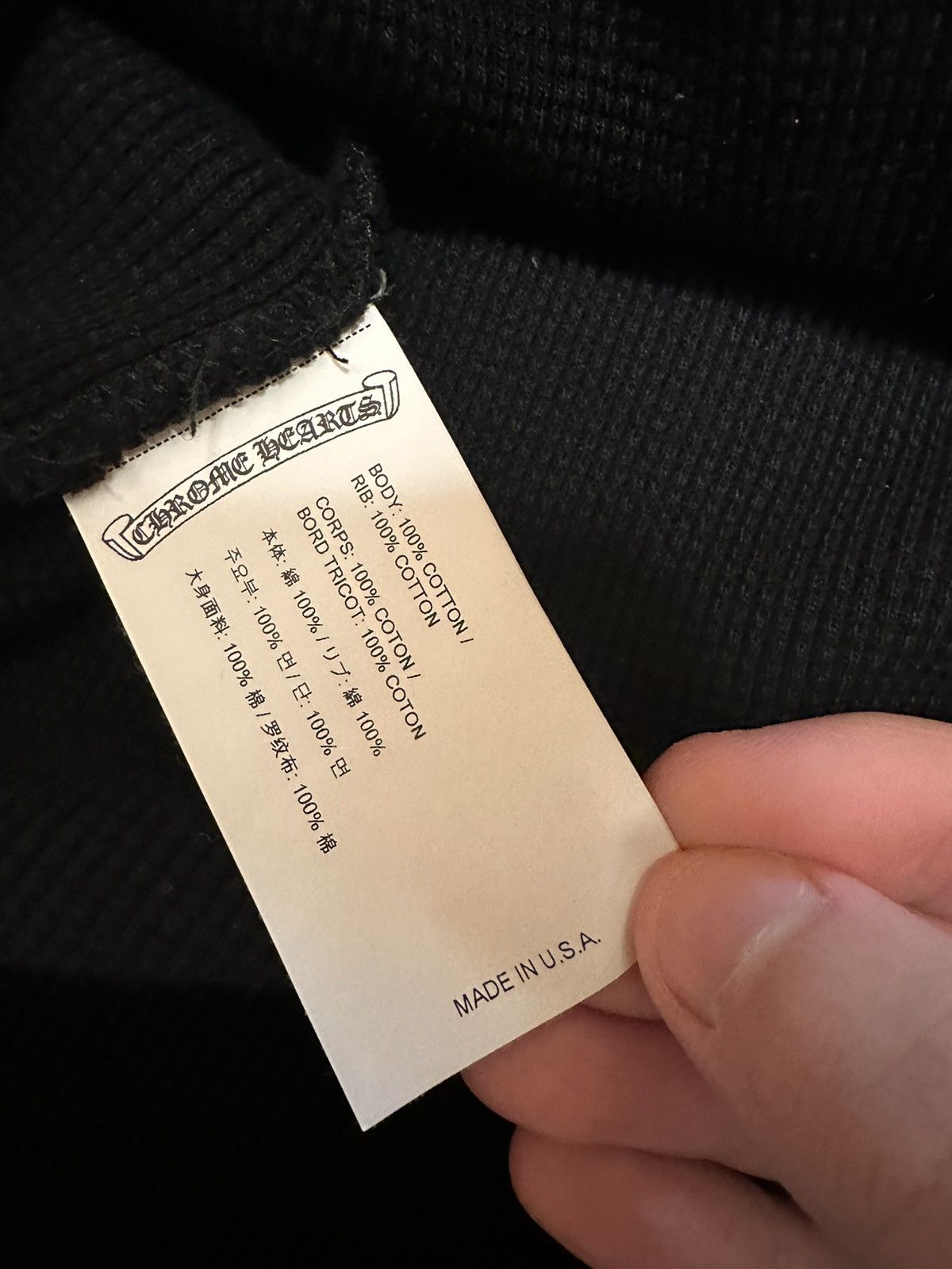 Chrome Hearts Chrome Hearts Cemetary Cross Thermal Size US M / EU 48-50 / 2 - 4 Thumbnail