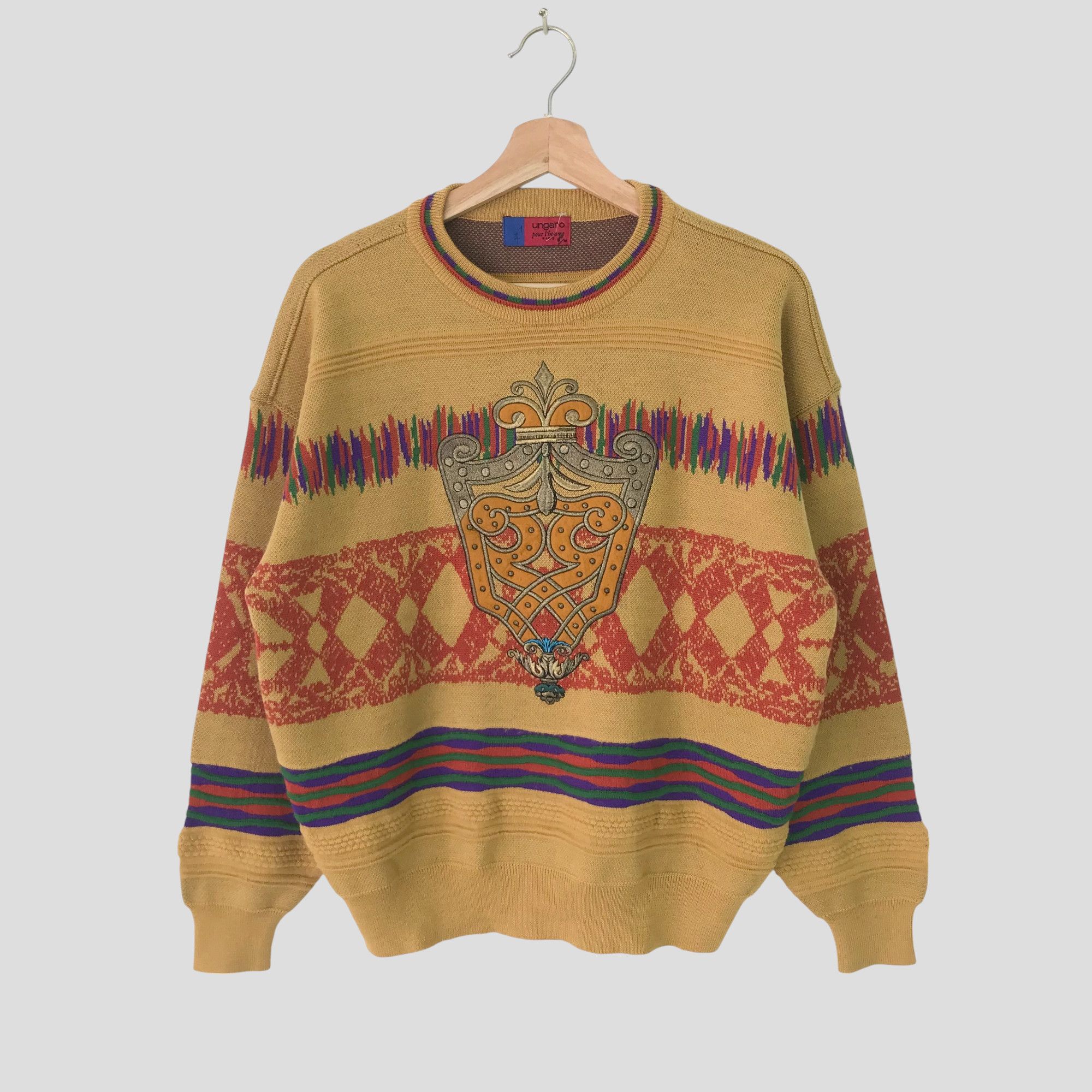 Vintage vintage knitwear - 609 Size US M / EU 48-50 / 2 - 1 Thumbnail