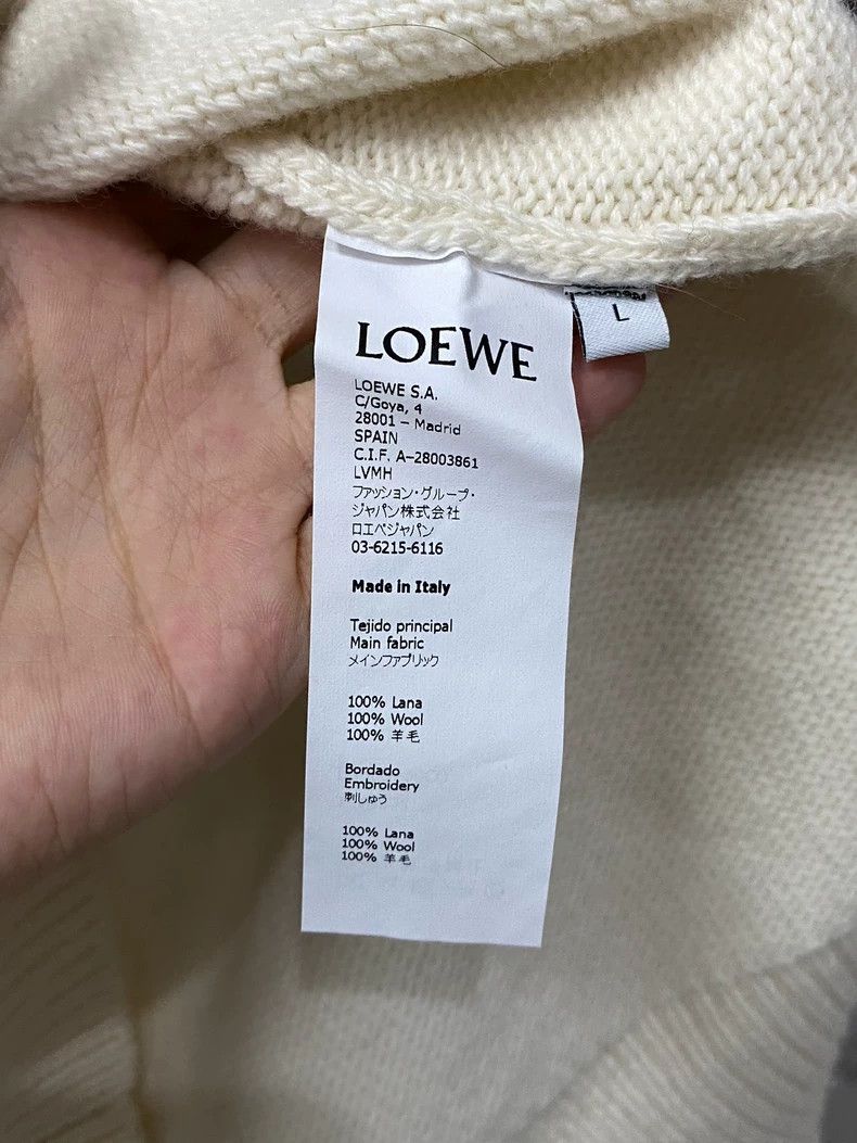 Loewe LOEWE woollen sweater Size L / US 10 / IT 46 - 7 Thumbnail