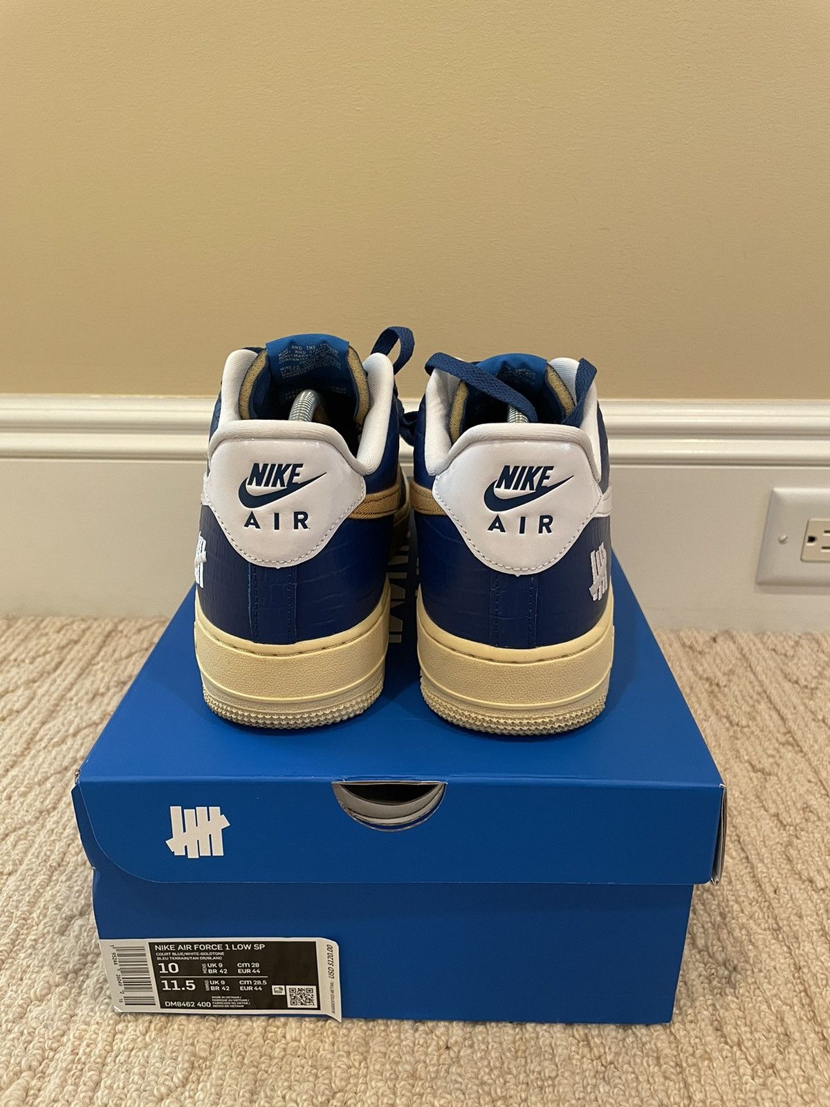 Nike × Undefeated Undefeated Nike Air Forces Size US 10 / EU 43 - 3 Thumbnail