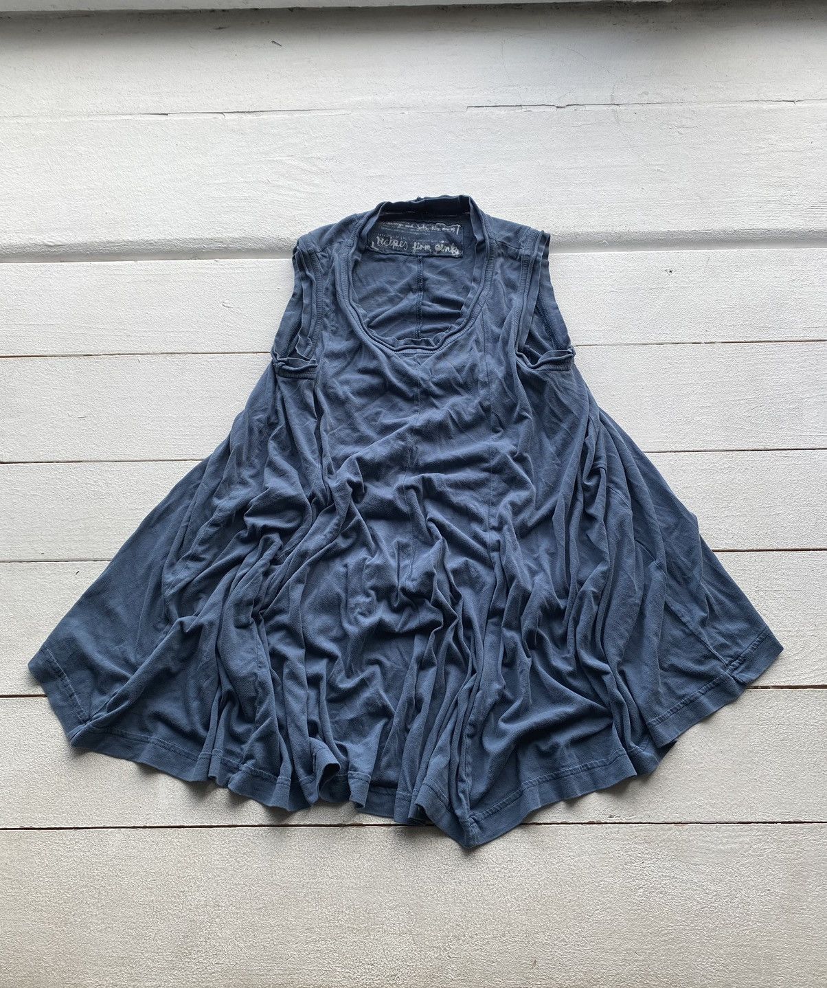 Designer × Rundholz 🔥AVANT GARDE RUNDHOLZ RELAXED SLEEVELESS MINI DRESS WOMENS Size M / US 6-8 / IT 42-44 - 1 Thumbnail