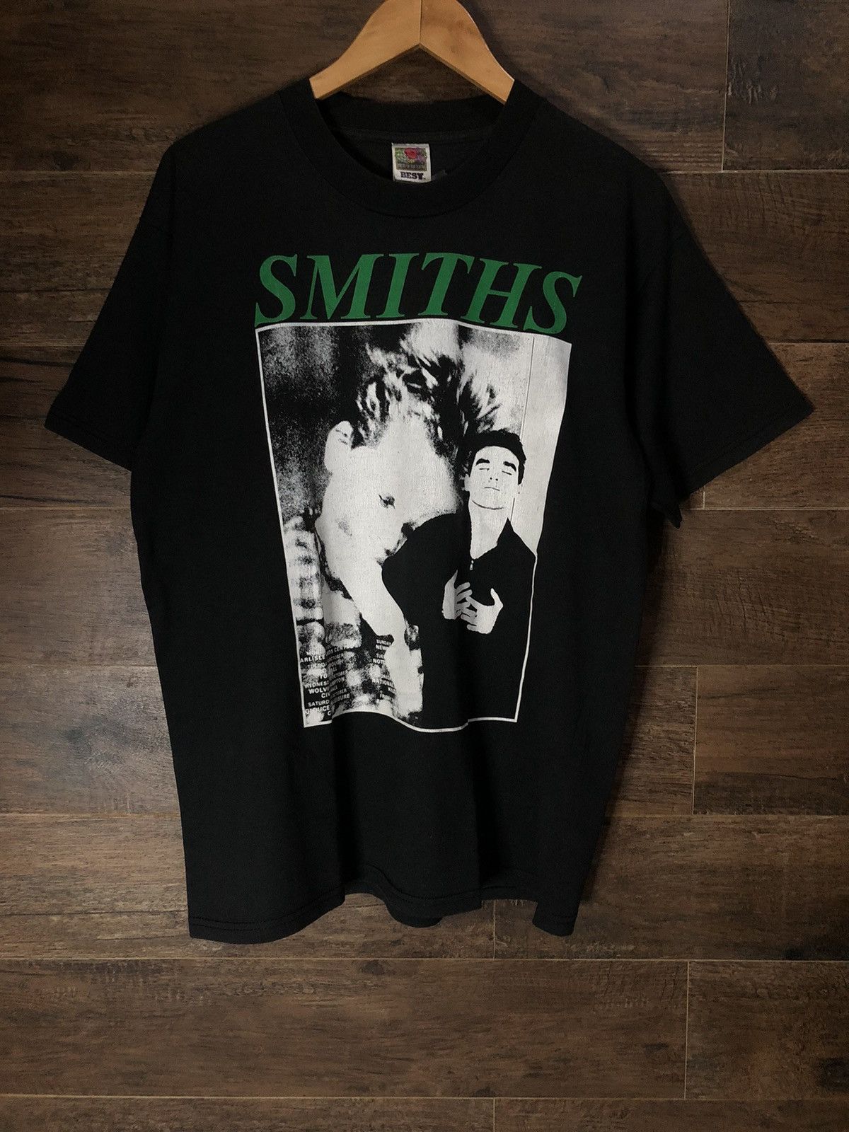 Band Tees × Morrissey × Vintage Vintage Early 00s The Smiths Band Shirt Britpop Size US L / EU 52-54 / 3 - 2 Thumbnail