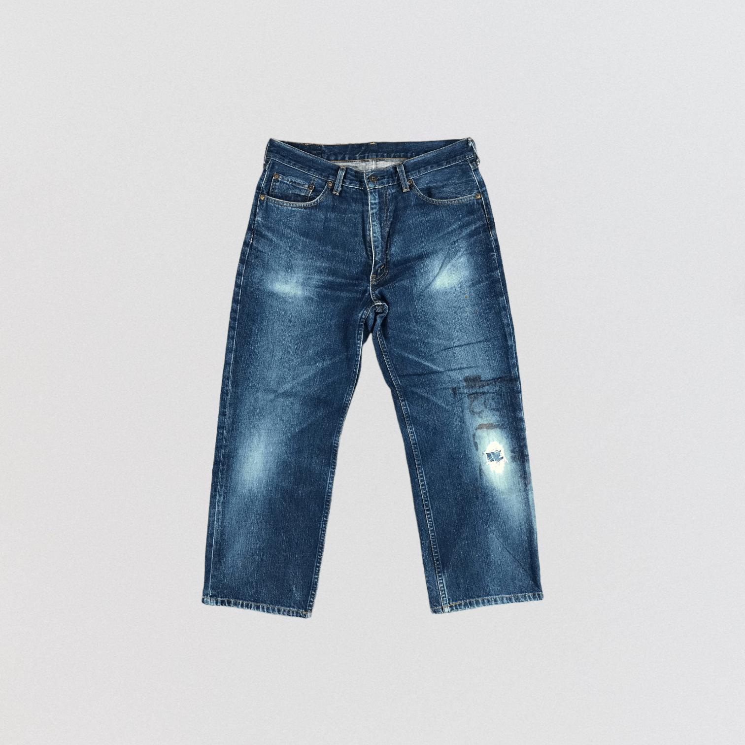 Levi's × Levi's Vintage Clothing × Vintage Vintage 90s Blue Wash Levis 502 Jeans-JM2744 Size US 33 - 1 Thumbnail