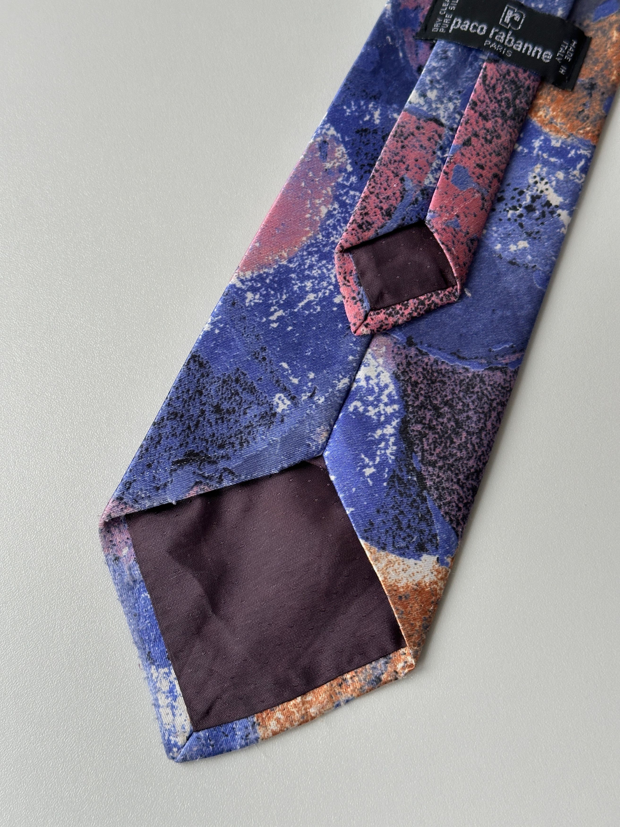 Vintage Paco Rabbane Silk Tie Size ONE SIZE - 5 Thumbnail