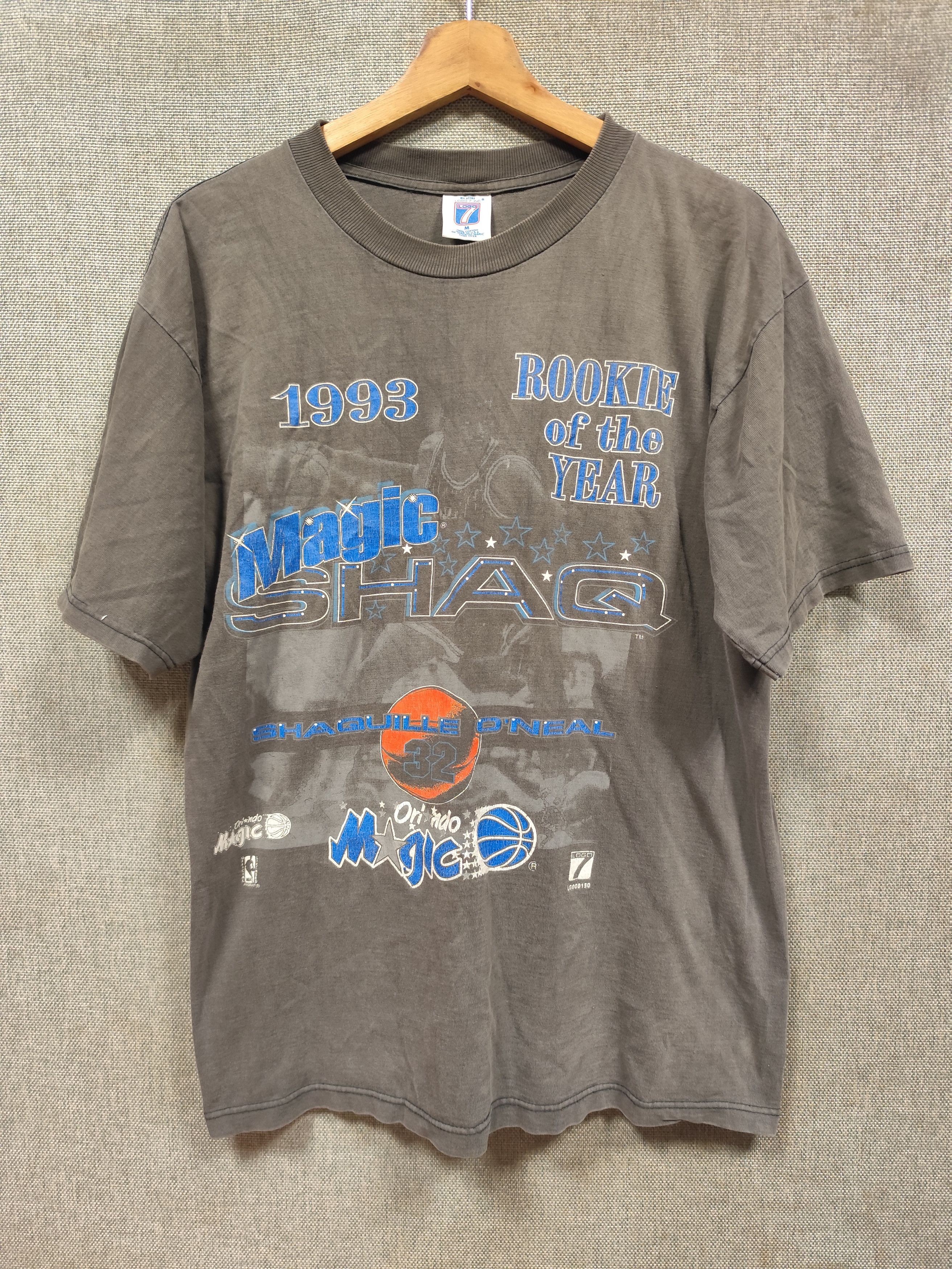 Logo 7 vintage 90s t shirt nba orlando magic shaq Size US M / EU 48-50 / 2 - 1 Thumbnail
