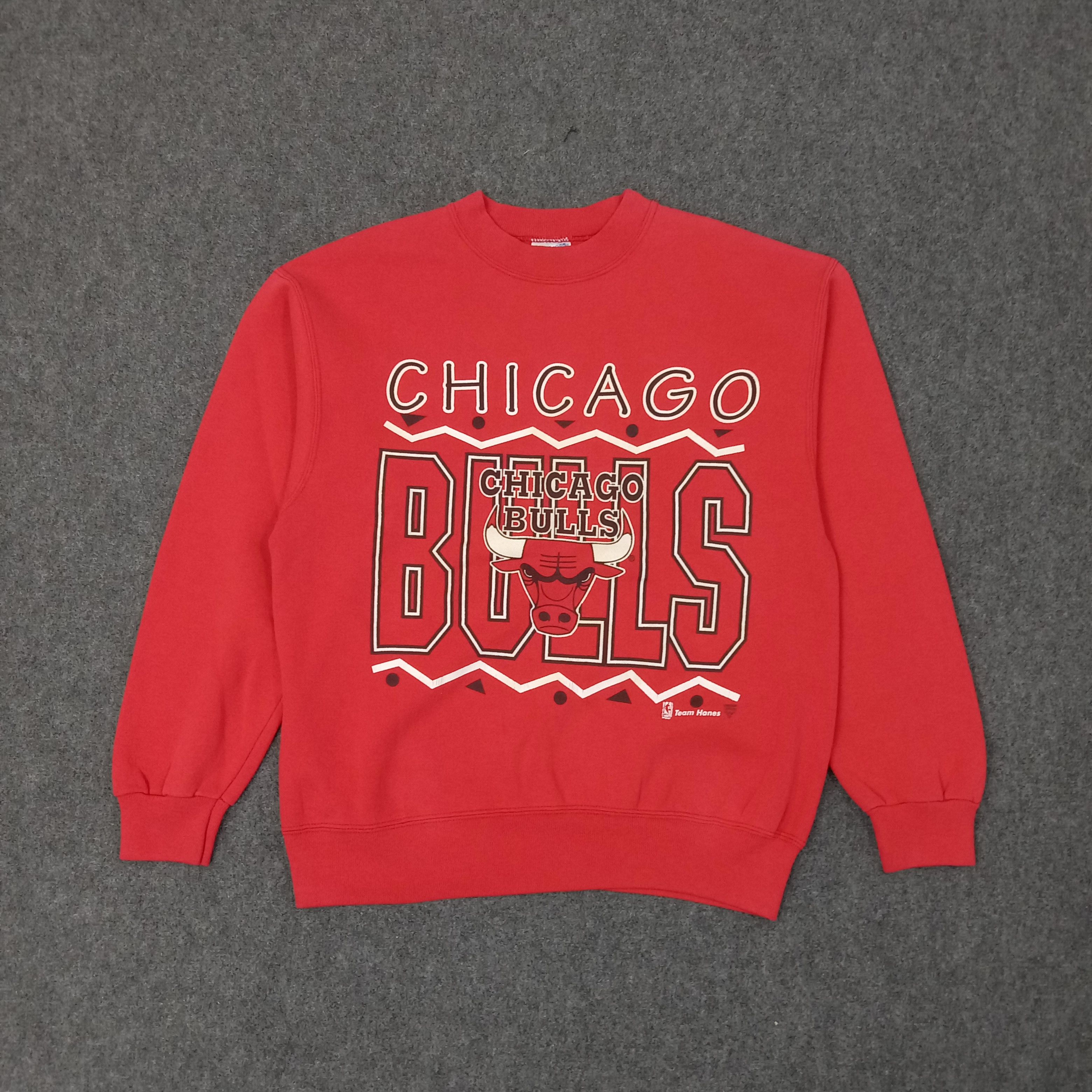 Hanes NBA Chicago Bulls Basket Ball Team Sweatshirt C260N17 Size US M / EU 48-50 / 2 - 1 Thumbnail