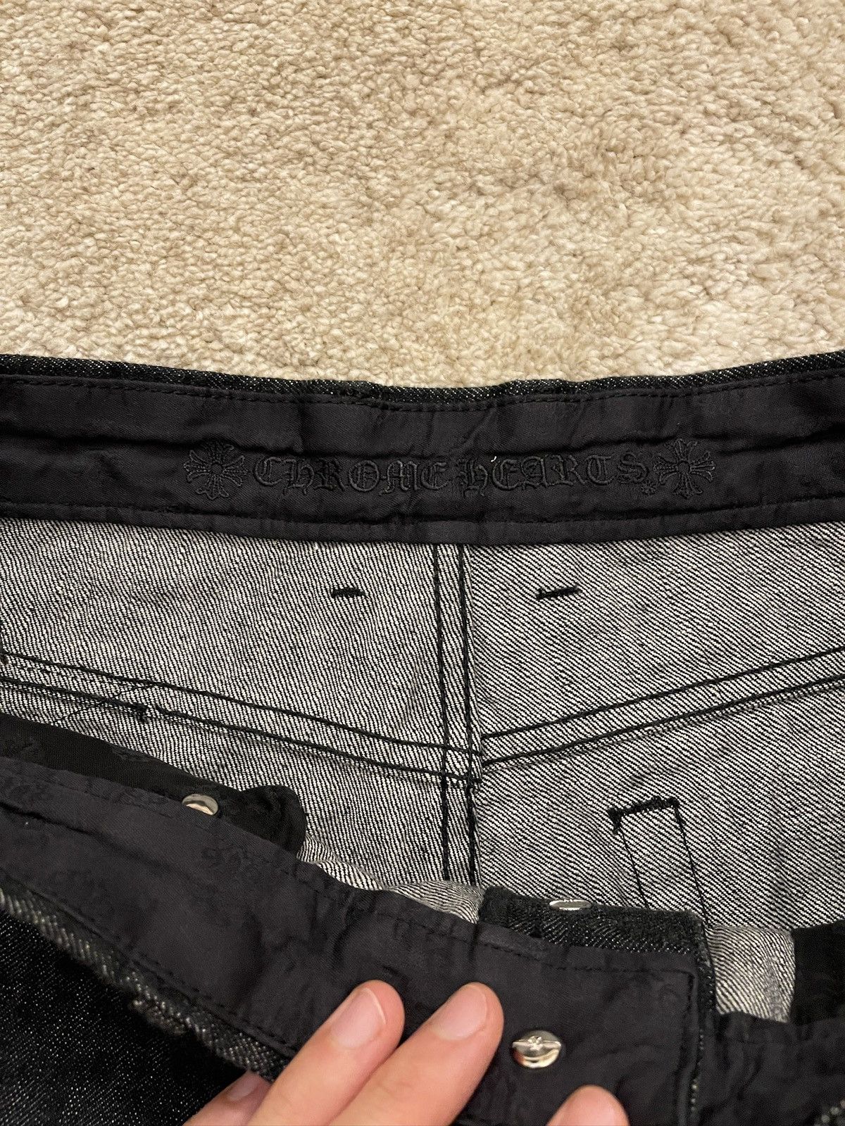 Chrome Hearts Chrome Hearts Star patch Denim Fleurknee Size US 32 / EU 48 - 8 Thumbnail