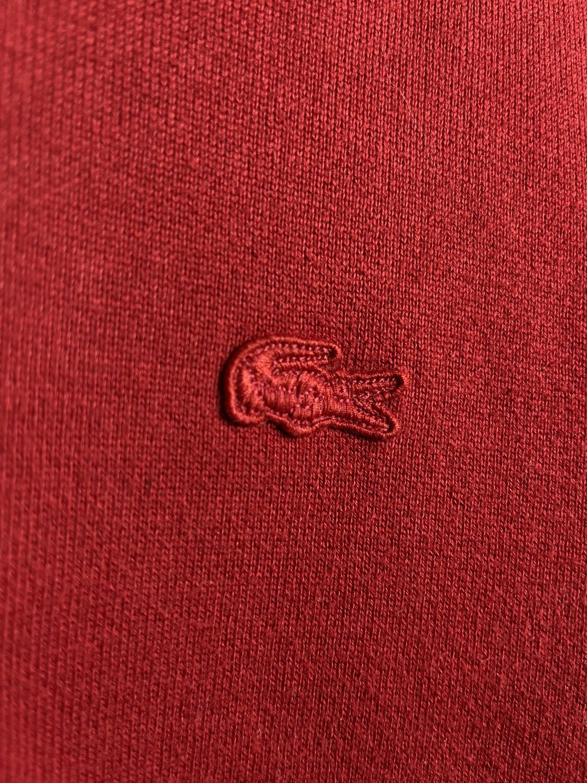 Designer × Lacoste lacoste sweater men red sweatshirt orange long sleeve cotton Size US XXL / EU 58 / 5 - 6 Thumbnail