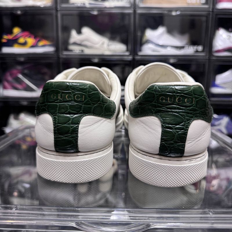 Gucci Gucci Ace Leather Low Top Sneakers for Men - Size US 9.5 / EU 42-43 - 1 Thumbnail