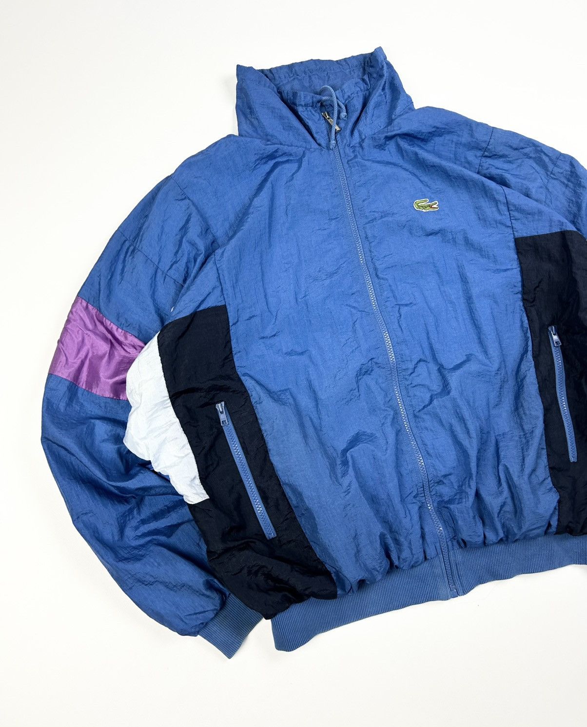 Lacoste × Vintage Vintage 90s Lacoste Light Track Jacket y2k rare Size US XL / EU 56 / 4 - 5 Thumbnail