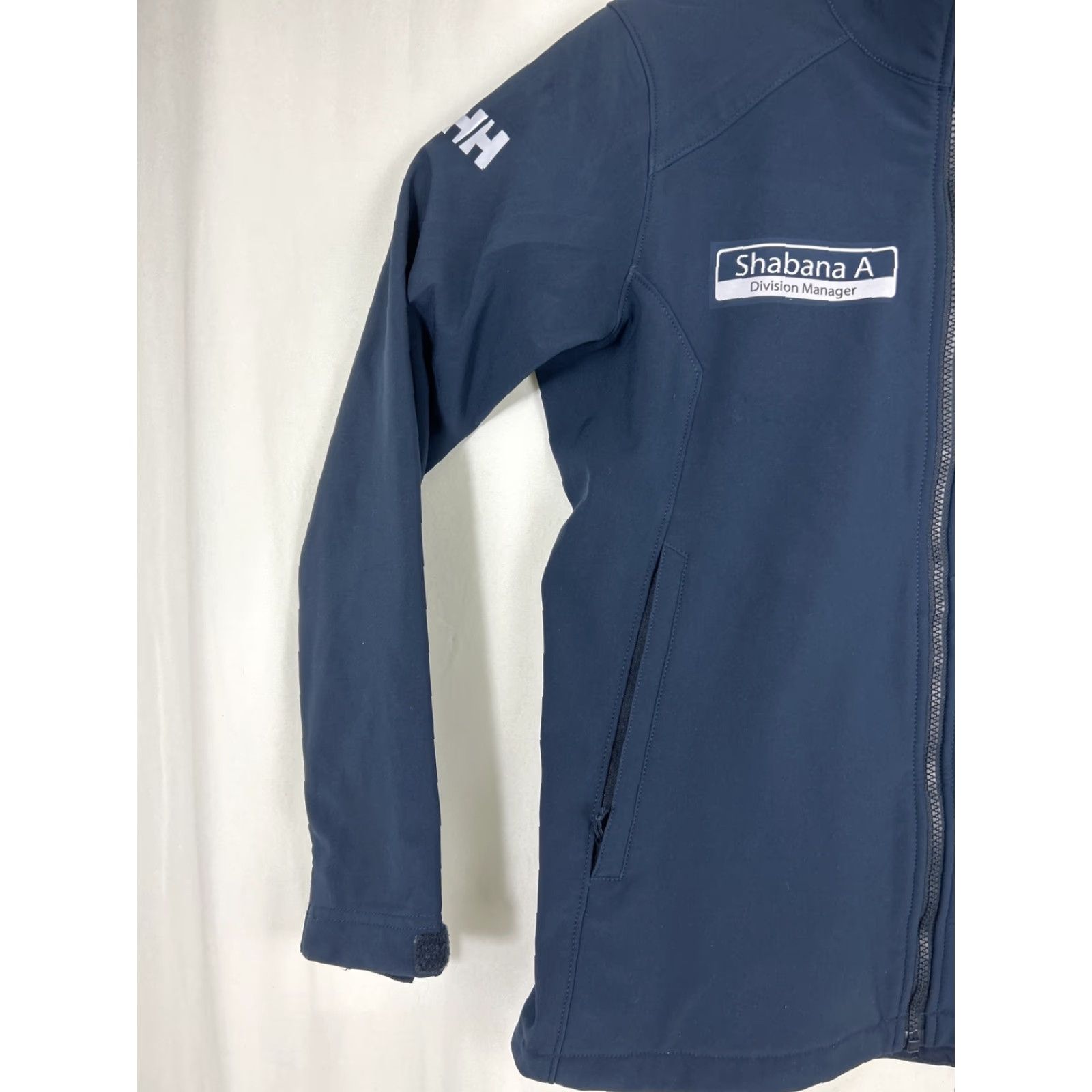 Helly Hansen Helly Hansen Womens Jacket L Navy Blue Full Zip Logo Business Size L / US 10 / IT 46 - 2 Thumbnail