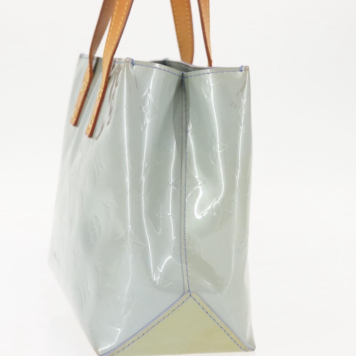 Louis Vuitton LOUIS VUITTON Monogram Vernis Reade PM Hand Bag Lavande Size ONE SIZE - 4 Thumbnail