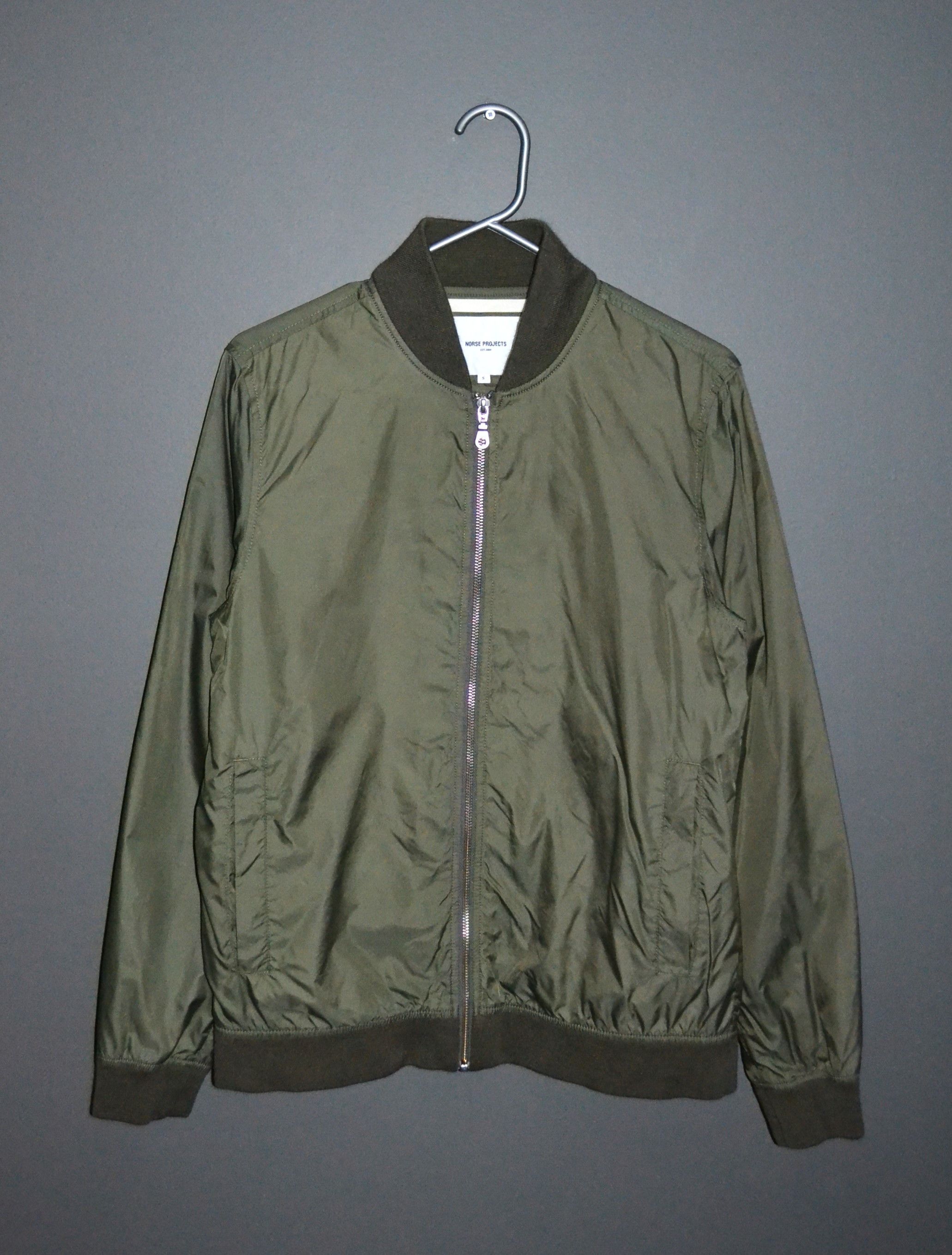 Norse Projects Norse Projects Ryan Light Ripstop Bomber Jacket Green S Size US S / EU 44-46 / 1 - 3 Thumbnail