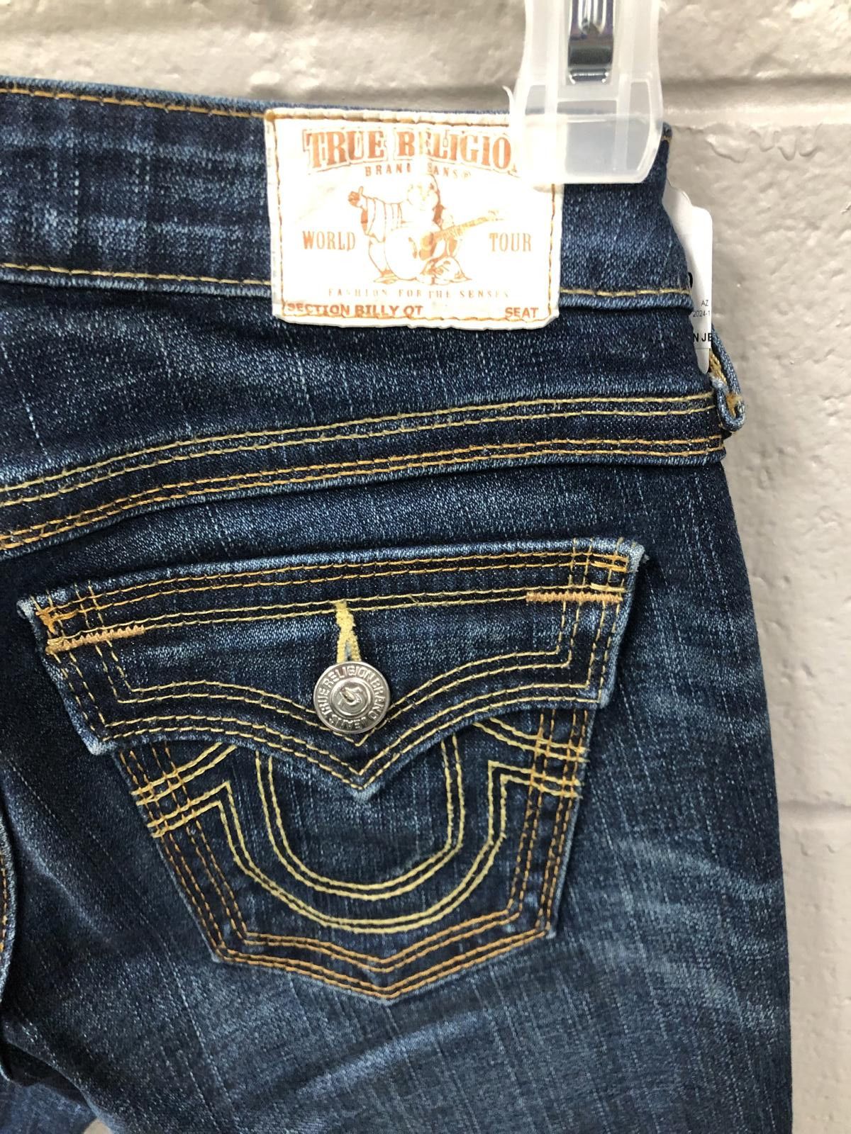 True Religion True Religion Women's Bootcut Jeans - Dark Wash Size 25" / US 0 / IT 36 - 4 Thumbnail