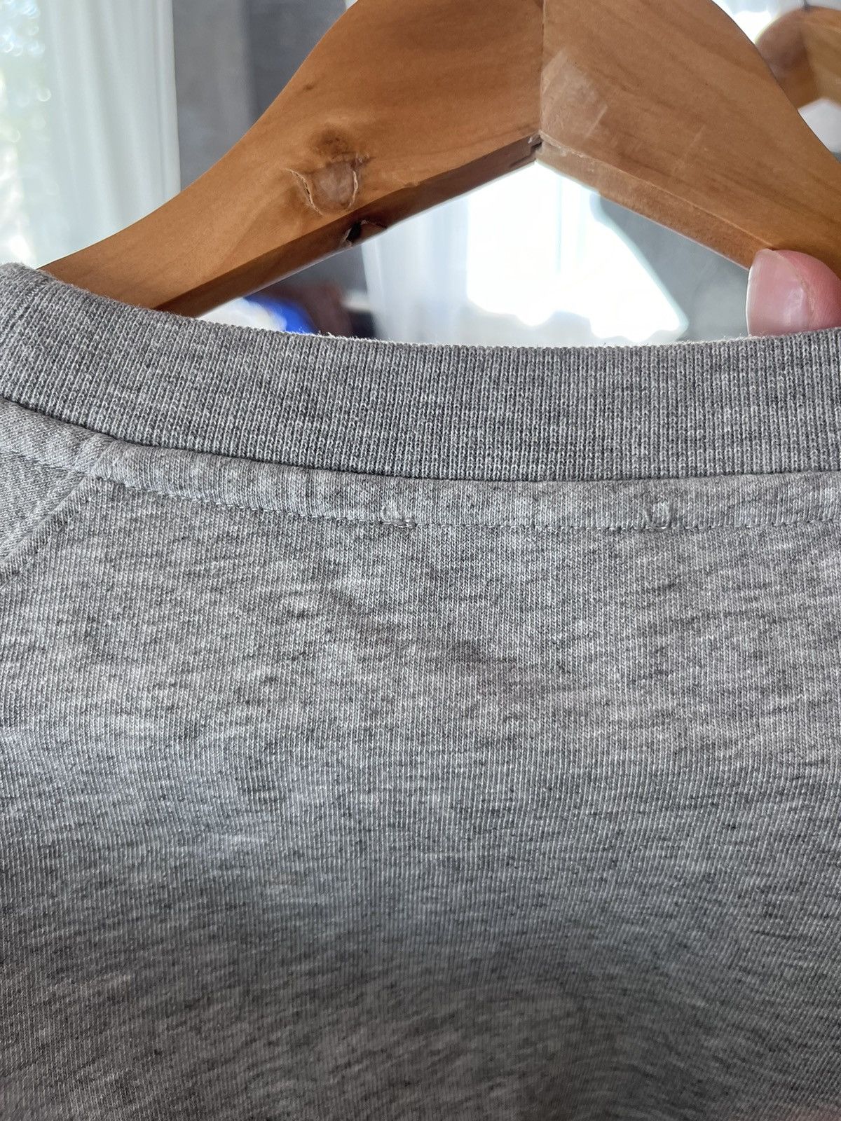 A.P.C. APC Grey Big Logo Paris Cotton Sweatshirt Jumper Size XS / US 0-2 / IT 36-38 - 5 Thumbnail