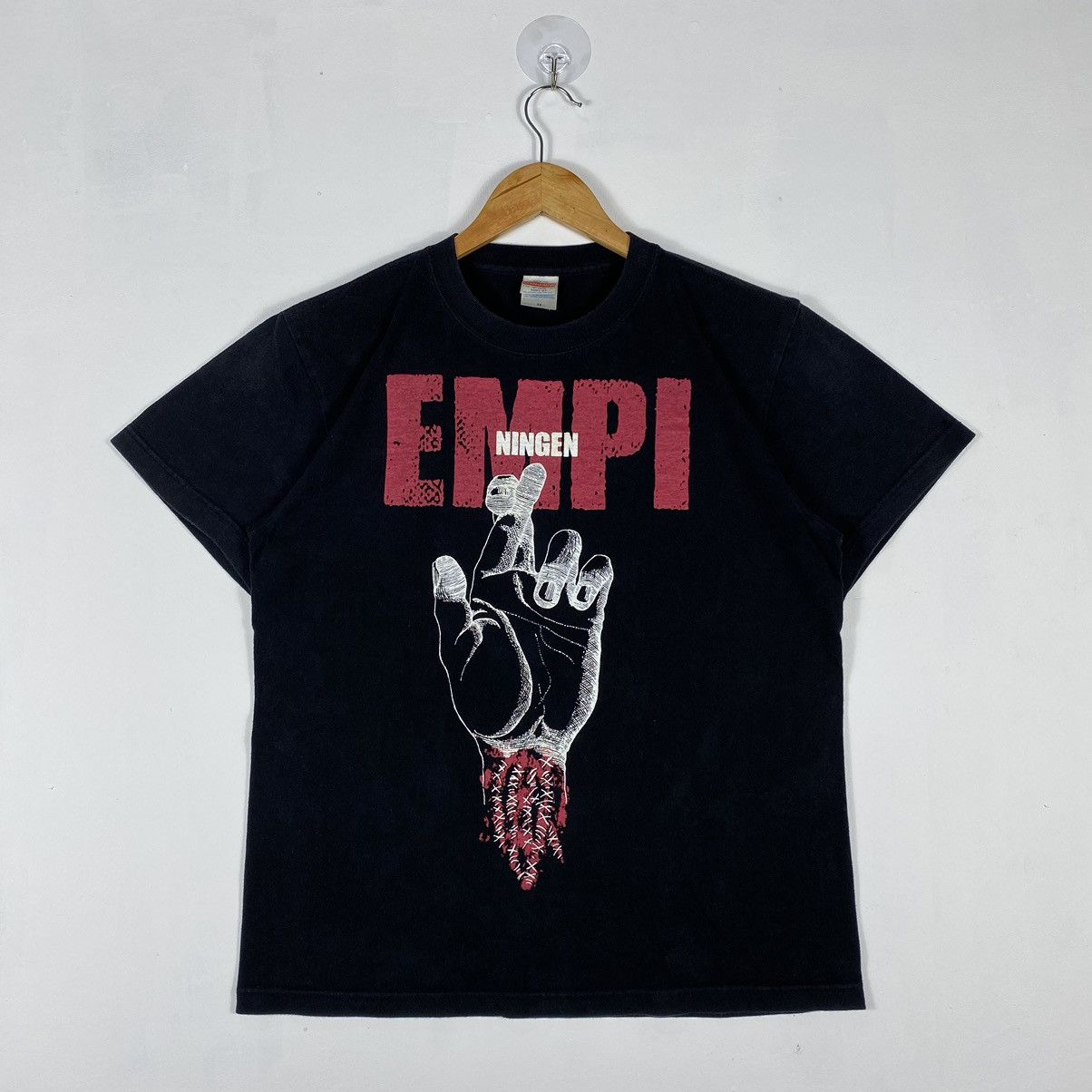 Band Tees × Vintage Japanese Band MAXIMUM THE HORMONE NINGEN EMPI Promo Tee Size US M / EU 48-50 / 2 - 4 Thumbnail