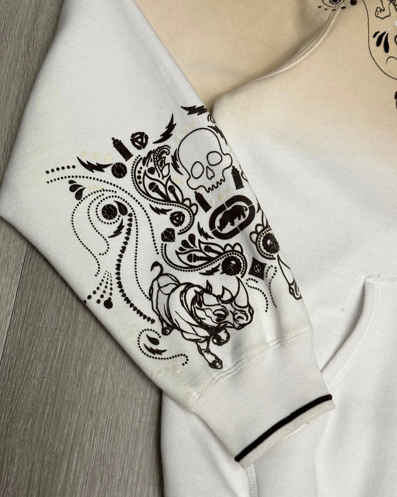 Ecko Unltd. Rare Y2K Ecko Unltd. Embroidered Ombre Zip-Up Hoodie - XL Size US XL / EU 56 / 4 - 4 Thumbnail