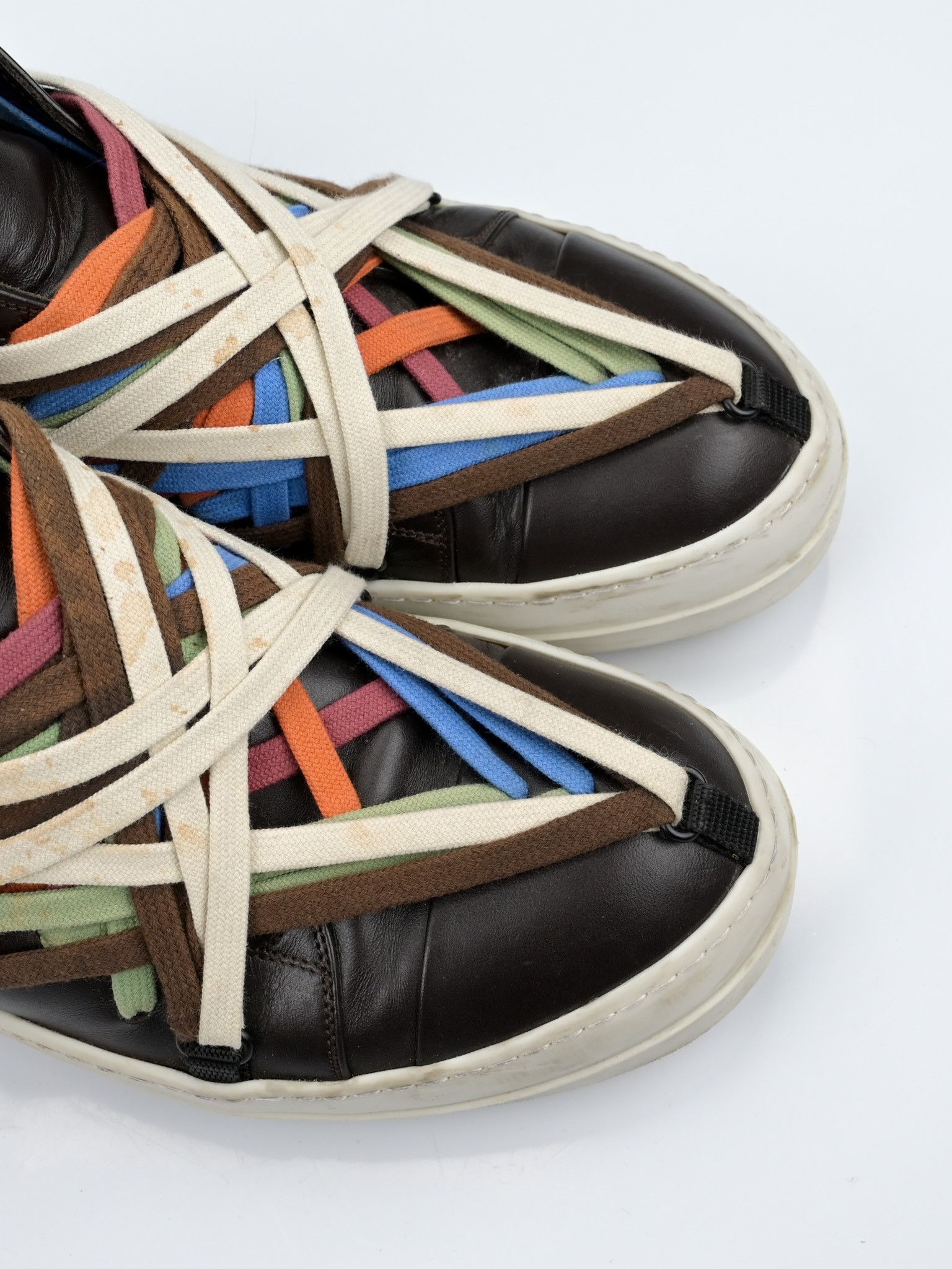Rick Owens Multicolor Megalace Ramones Size US 9.5 / EU 42-43 - 11 Thumbnail
