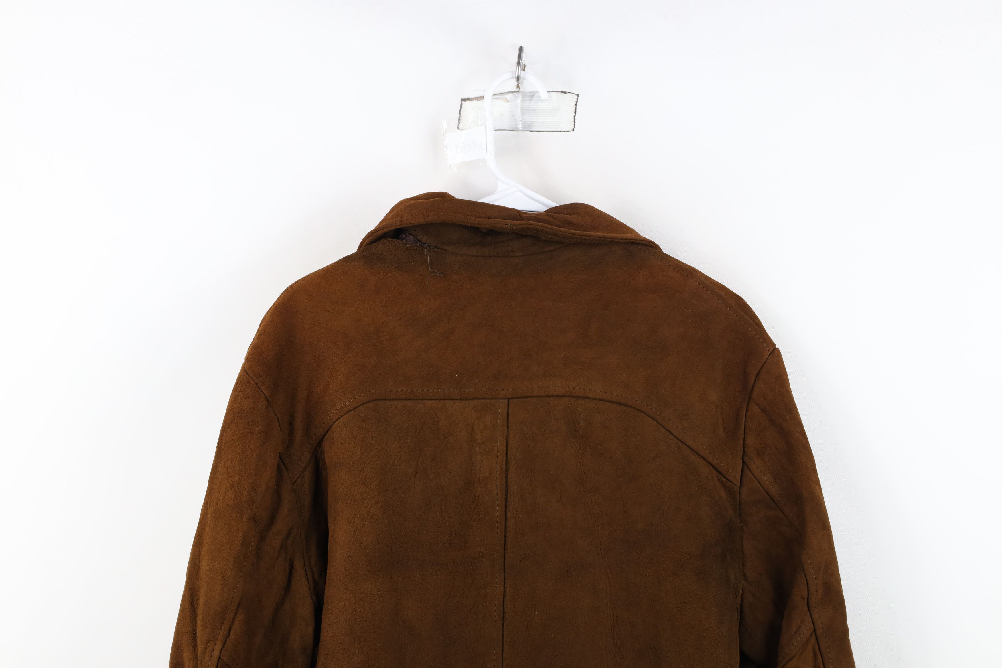 Vintage Vintage 60s Streetwear Suede Leather Rancher Jacket USA Size US XL / EU 56 / 4 - 15 Thumbnail