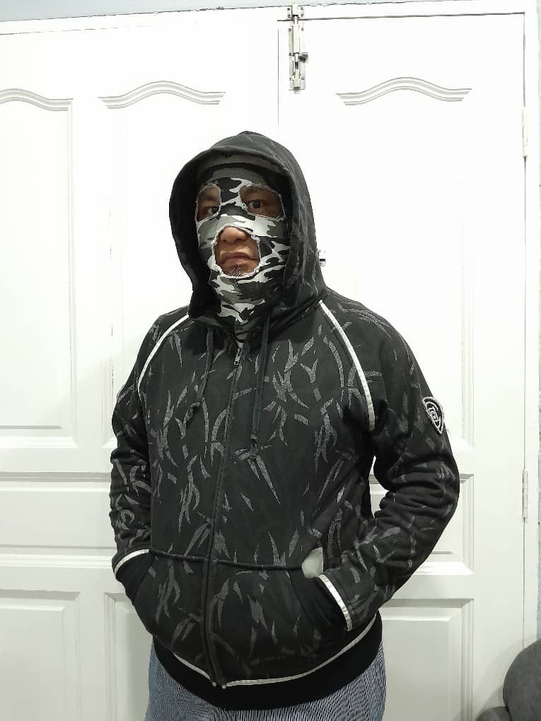 Hypebeast Alienegra Balaclava Mask Allover Print Zipper Hoodie Size US M / EU 48-50 / 2 - 5 Thumbnail