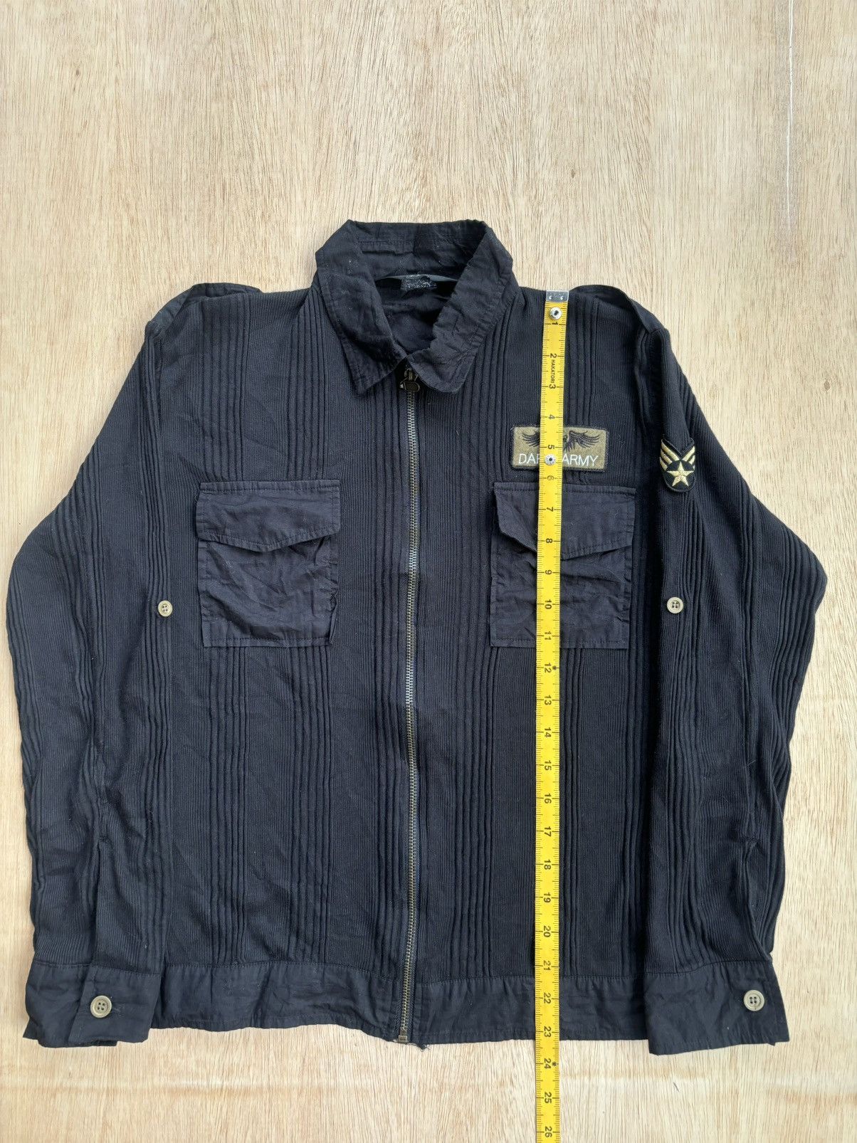 Hysteric Glamour × If Six Was Nine × Japanese Brand Beaumere Dark Army Ifsixwasnine Lgb Style Shirt Size US M / EU 48-50 / 2 - 11 Thumbnail