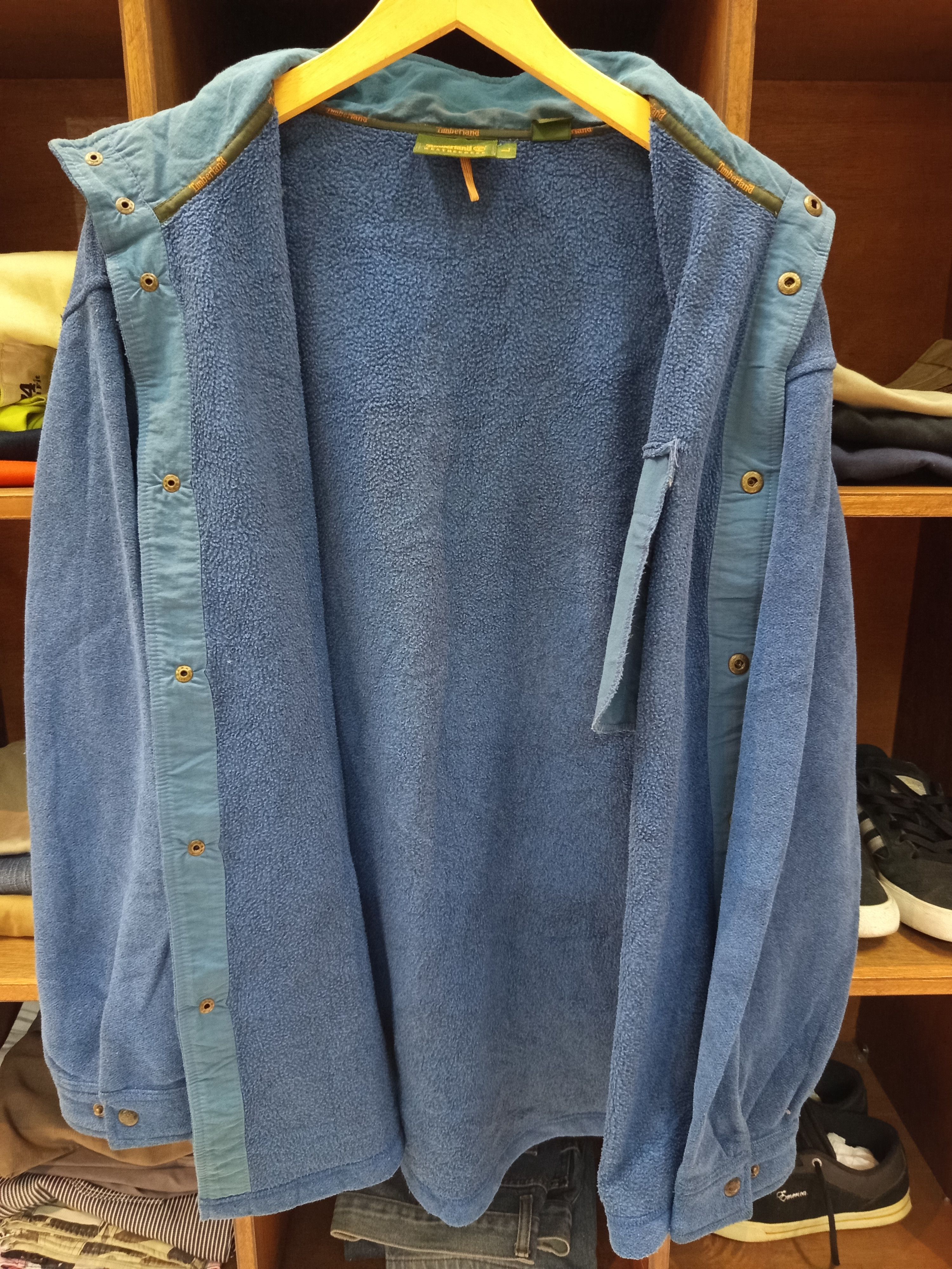 Timberland 1990s Timberland Fleece Jacket Made In Canada Size US L / EU 52-54 / 3 - 6 Thumbnail