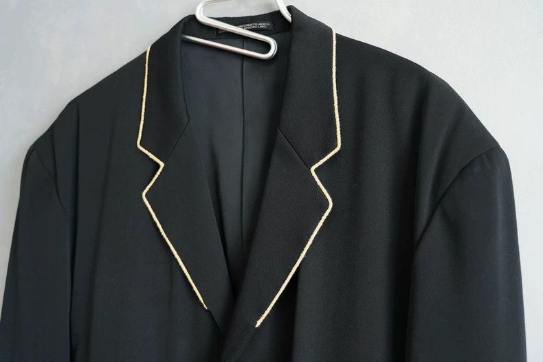 Yohji Yamamoto Yohji Yamamoto 87AW Buffalo Horn Show Jacket 2503-Nextarro Size US M / EU 48-50 / 2 - 4 Thumbnail