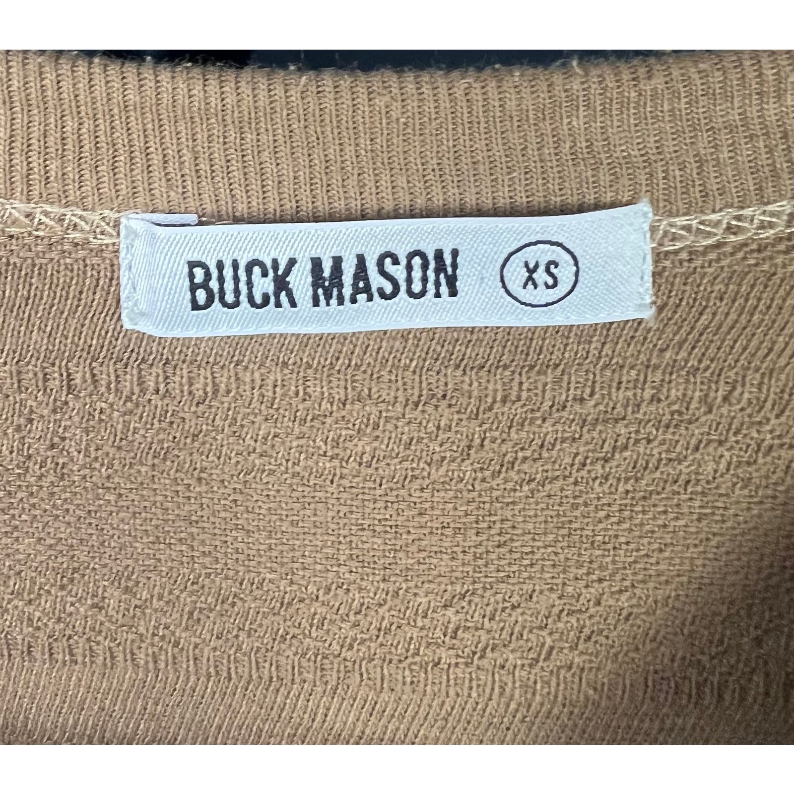 Buck Mason Men's Buck Mason Vintage Jacquard Pocket Tee XS $68 Retail Size US XS / EU 42 / 0 - 7 Thumbnail