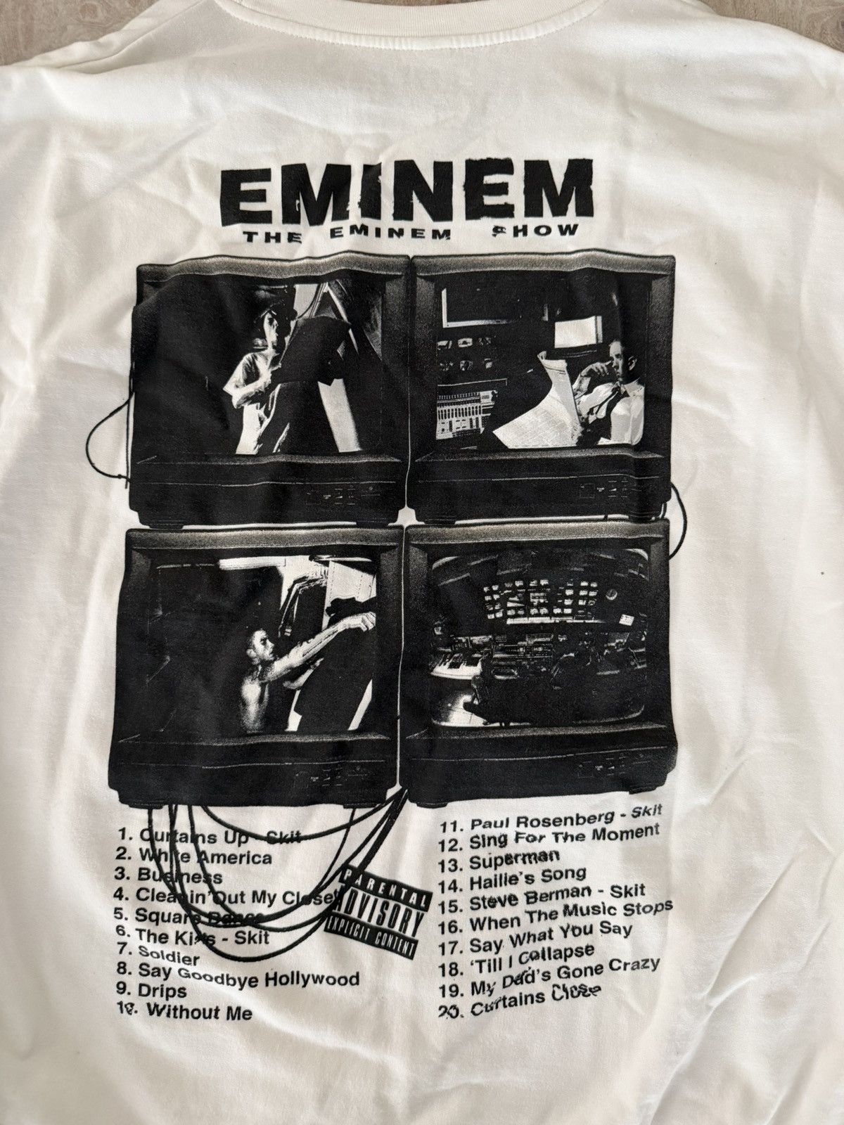 Eminem Eminem The Eminem Show tracklist crewneck sweater Size US XXL / EU 58 / 5 - 5 Thumbnail