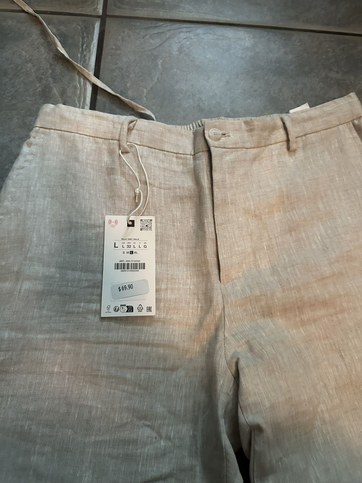 Zara Zara Linen Pants Size US 34 / EU 50 - 2 Thumbnail