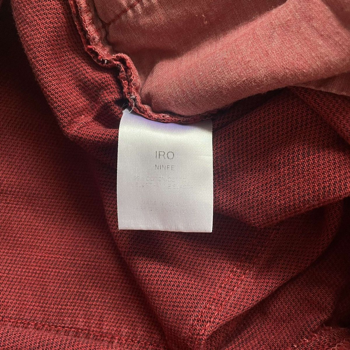Iro Iro Red Skinny Jeans Size 27" / US 4 / IT 40 - 7 Thumbnail
