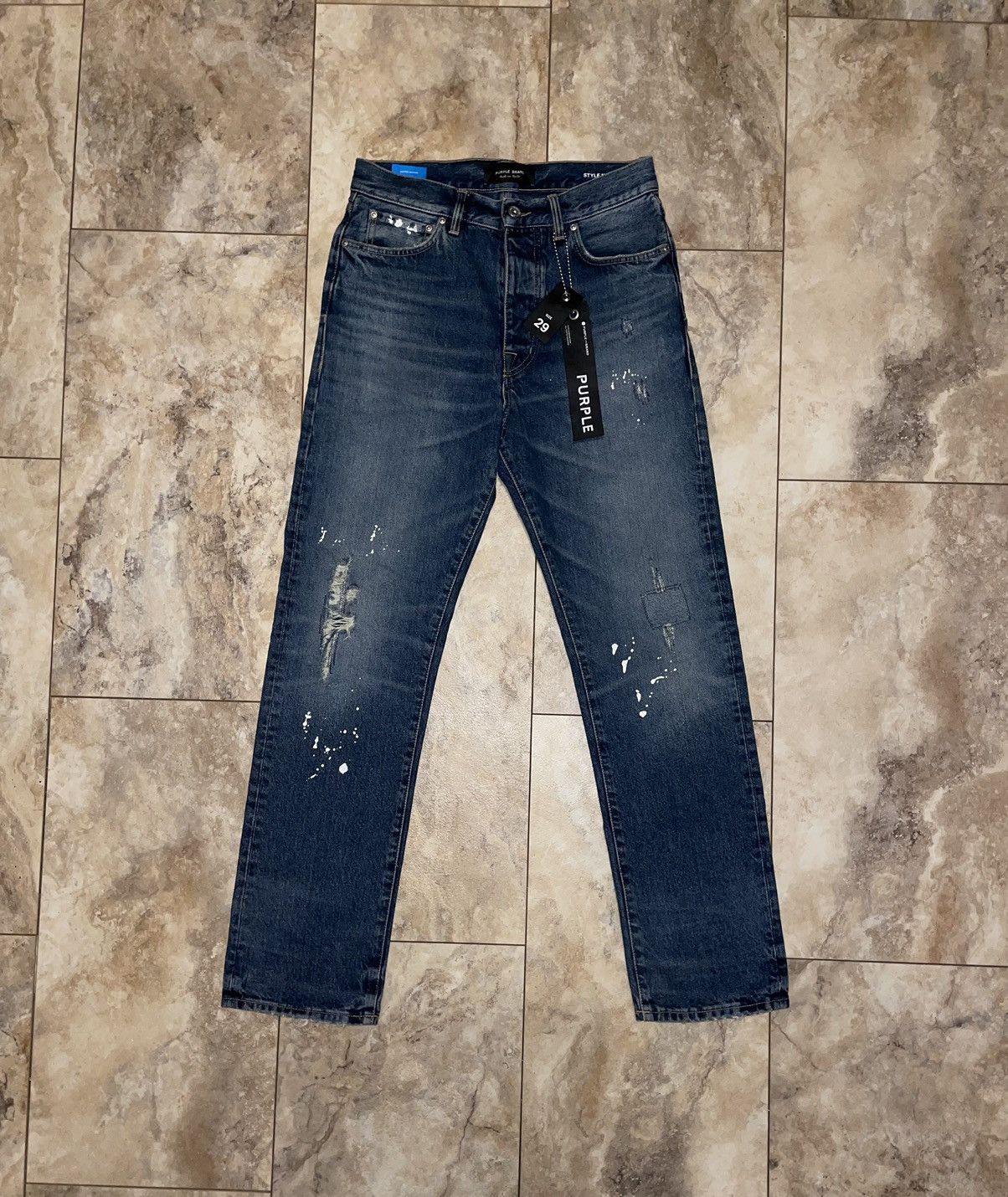 Limited Edition Black Label Purple Brand Jeans P011-TDIP223
