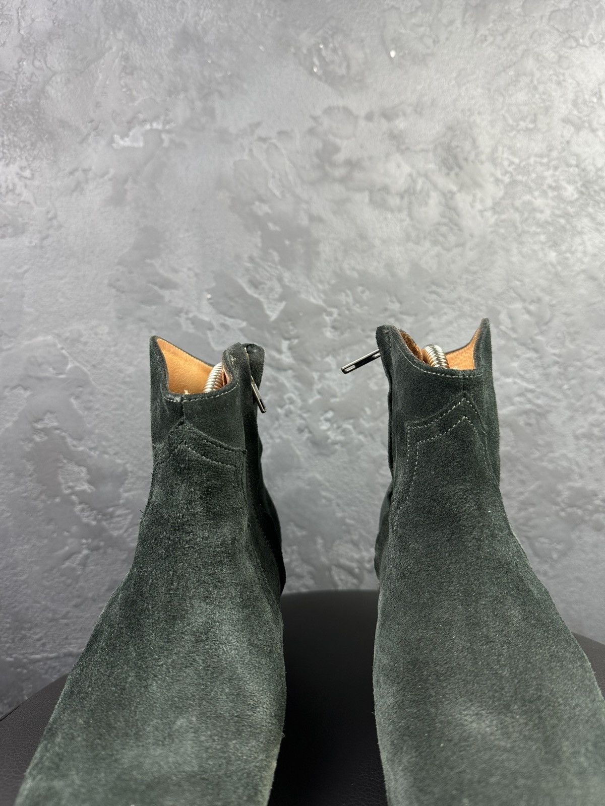 Designer × Isabel Marant × Isabel Marant Etoile ISABEL MARANT Dicker Suede Ankle Boots Size US 7 / IT 37 - 5 Thumbnail