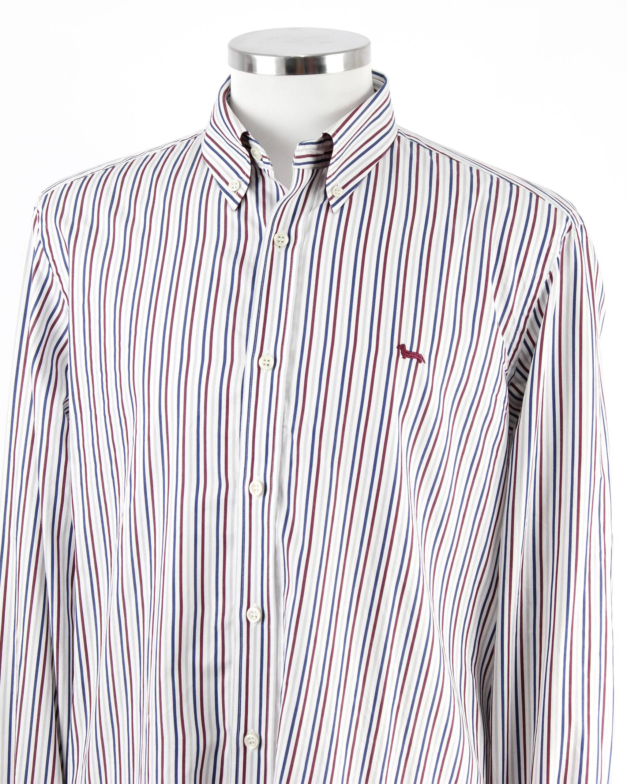 Harmont & Blaine HARMONT&BLAINE Striped shirt with logo Size US XXL / EU 58 / 5 - 4 Thumbnail