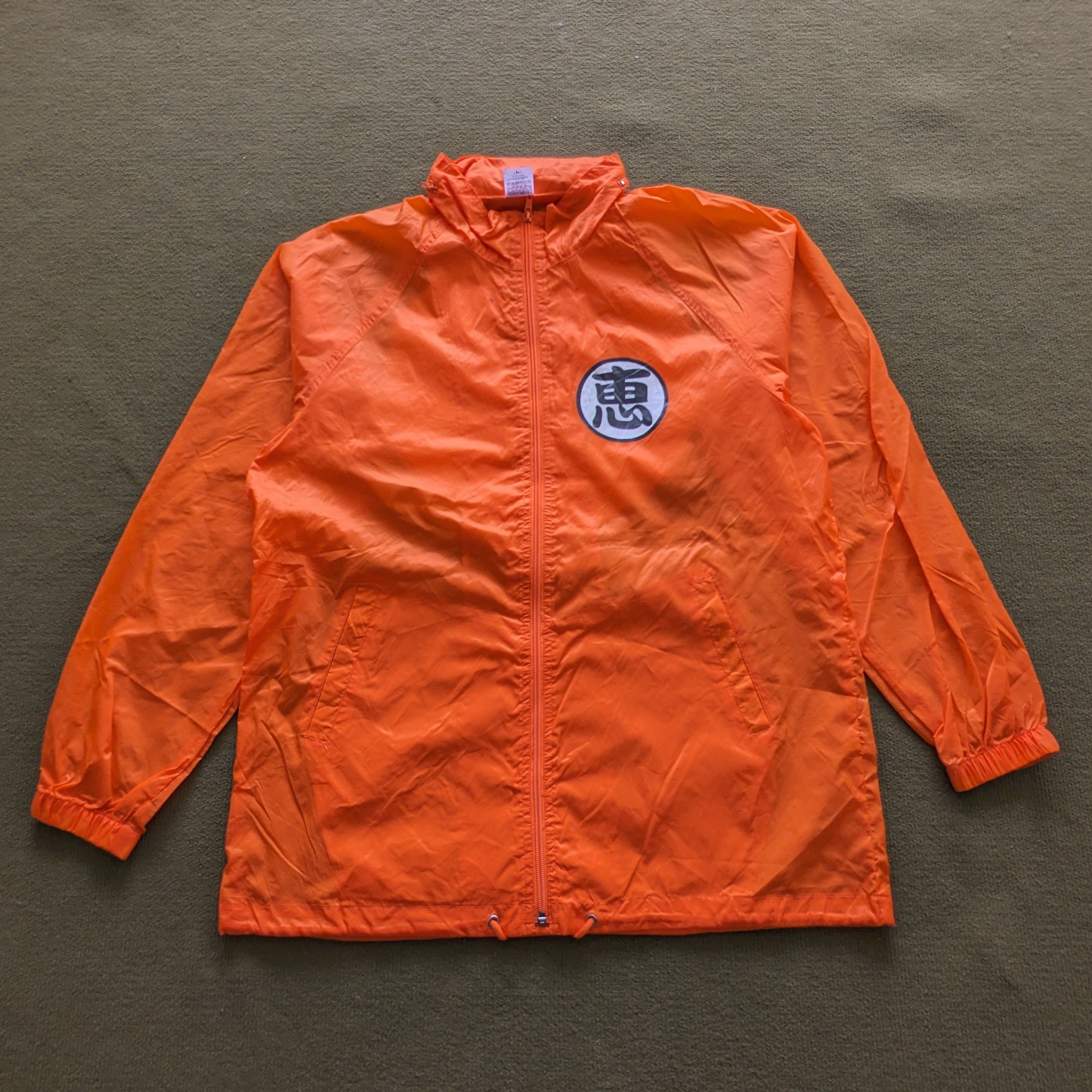 Anime Vintage DRAGON BALL Japanese Anime Windbreaker Jacket Size US XL / EU 56 / 4 - 2 Thumbnail