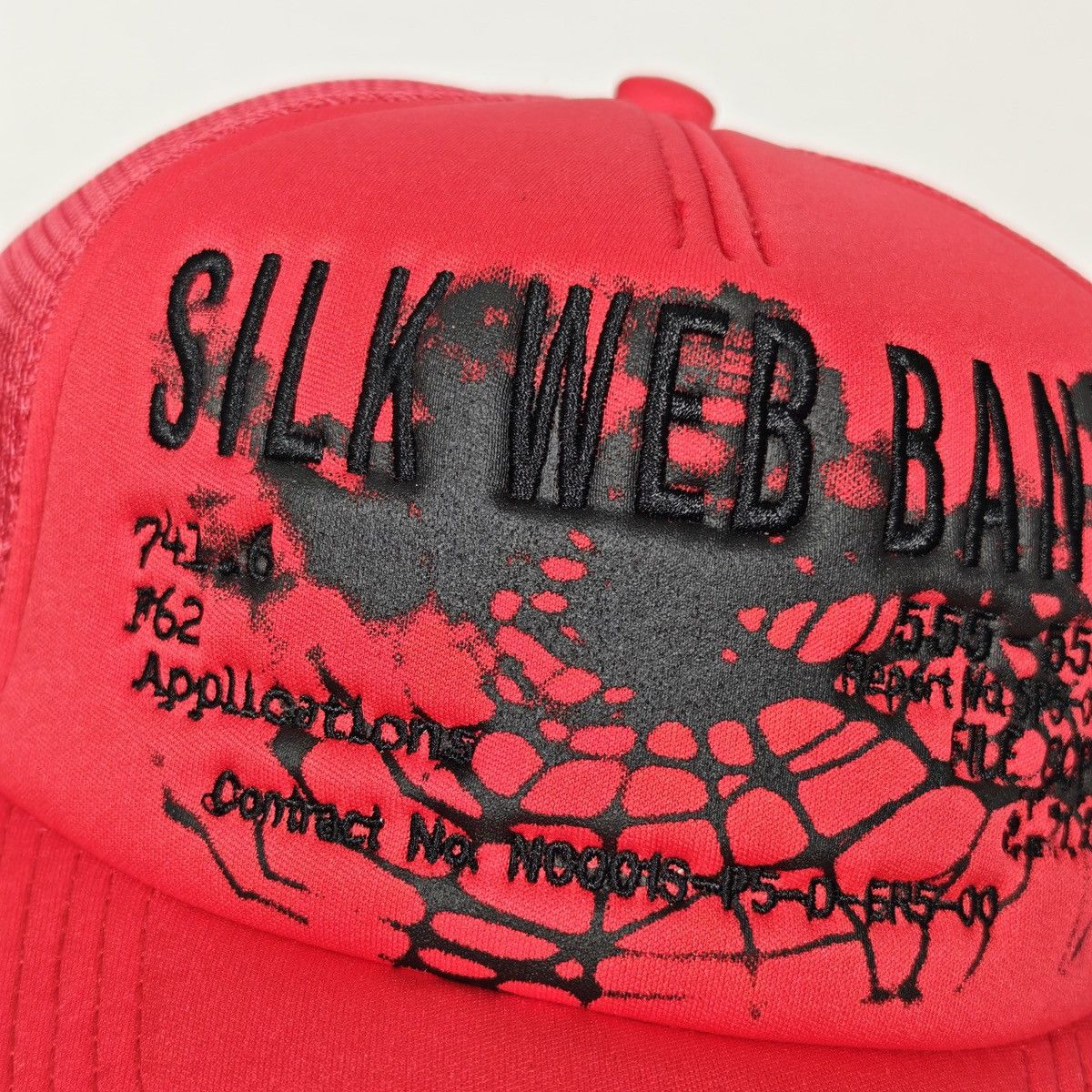 Sp5der Young thug X Sp5der Silk Web bank trucker hat Size ONE SIZE - 2 Thumbnail