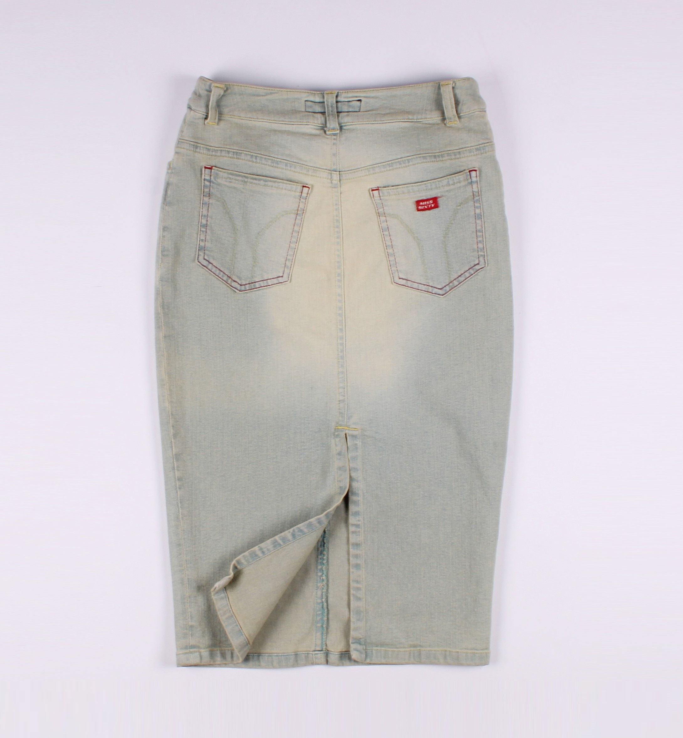 Miss Sixty Vintage Miss Sixty Y2K Pencil Straight Skirt Size 26" / US 2 / IT 38 - 11 Thumbnail