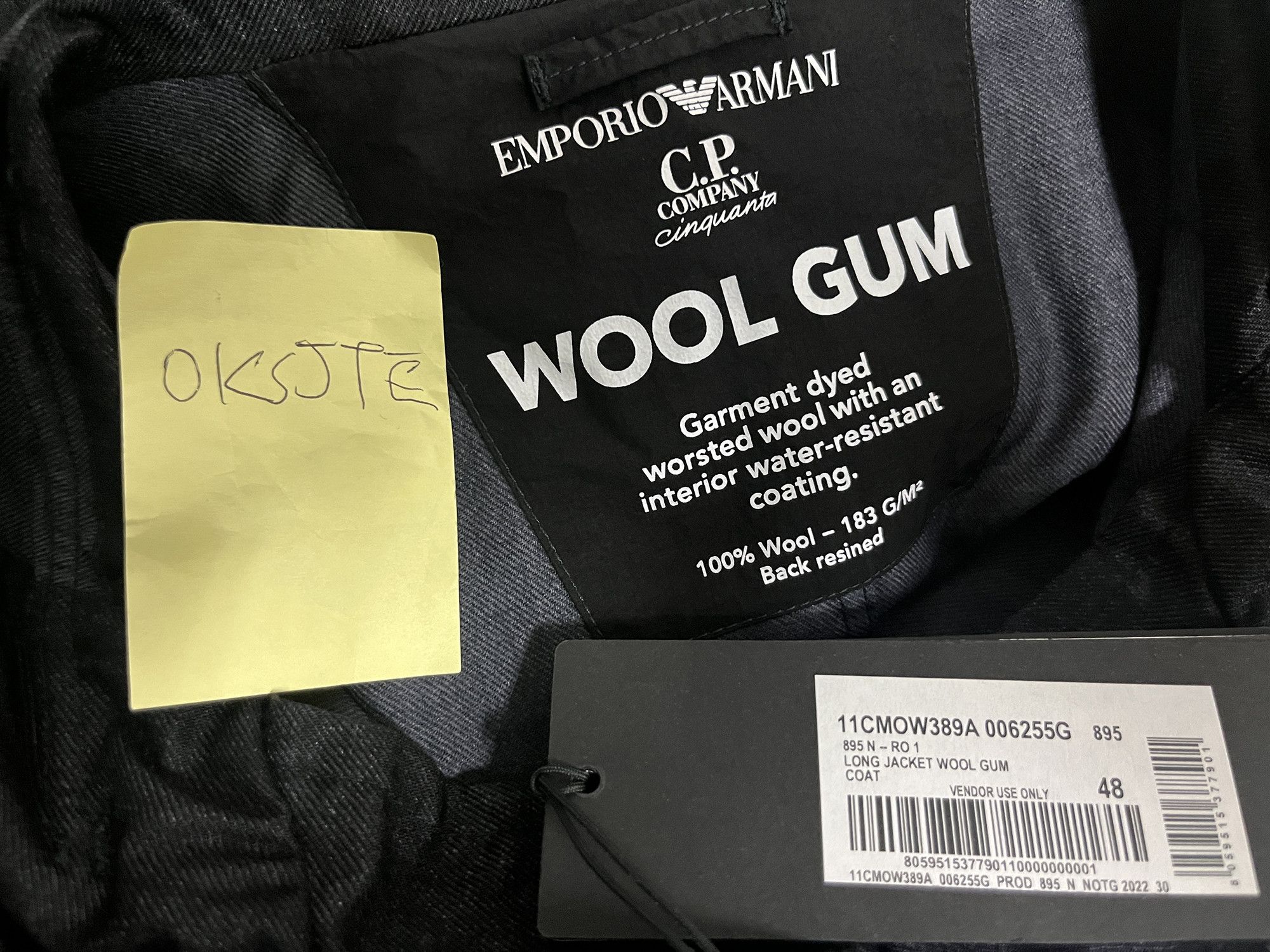 C.P. Company Emporio Armani x CP Company Cinquanta Wool Gum Jacket 48 Size US M / EU 48-50 / 2 - 11 Thumbnail