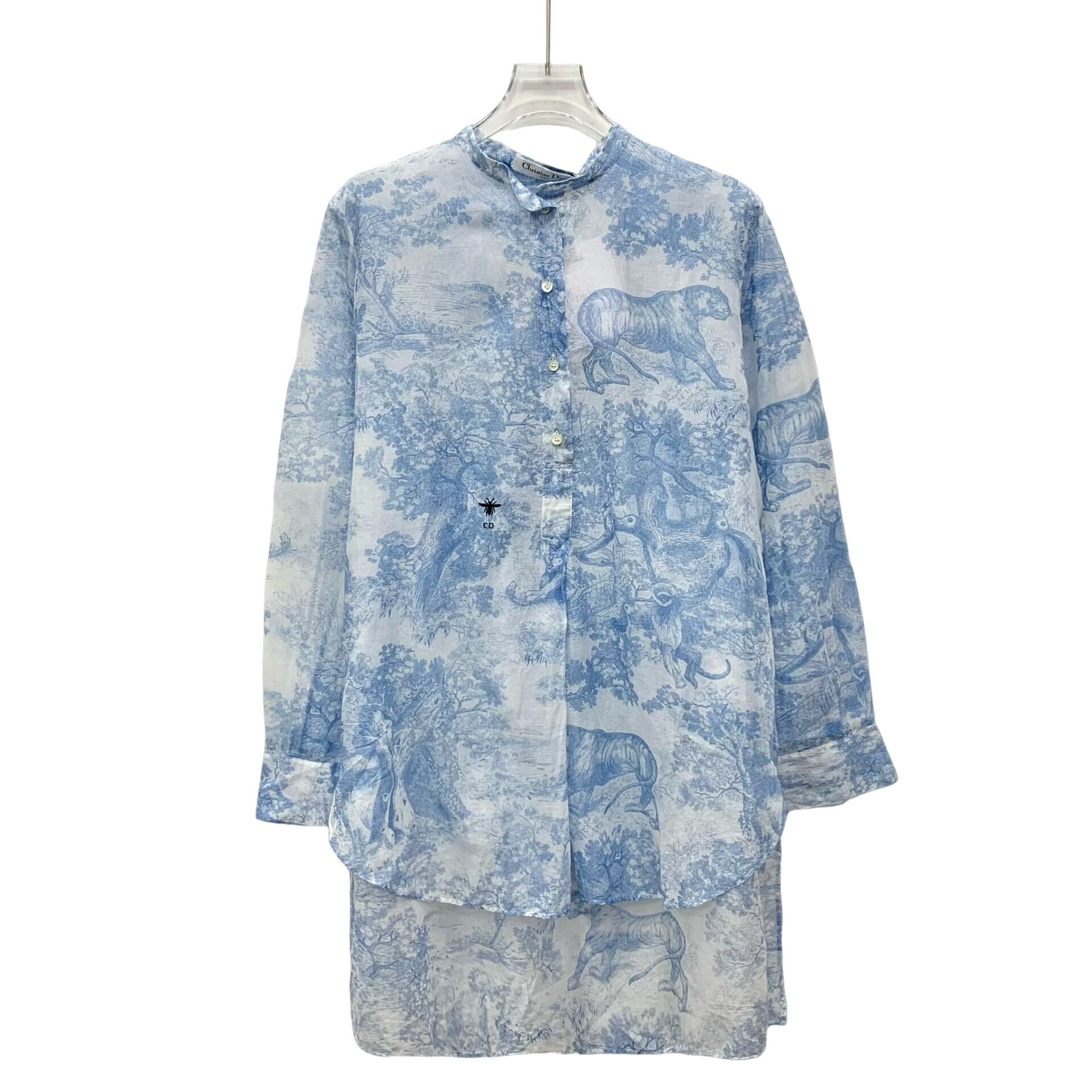Dior Dior Toile de Jouy Jungle Print Shirt FR 38 Size S / US 4 / IT 40 - 1 Thumbnail