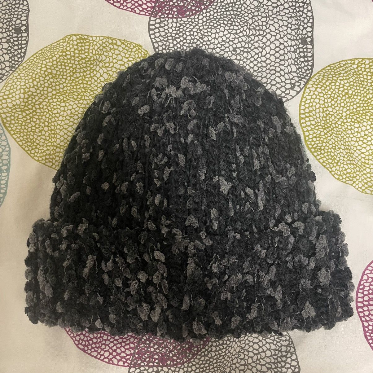 Supreme Chenille Beanie 'Dark Purple'