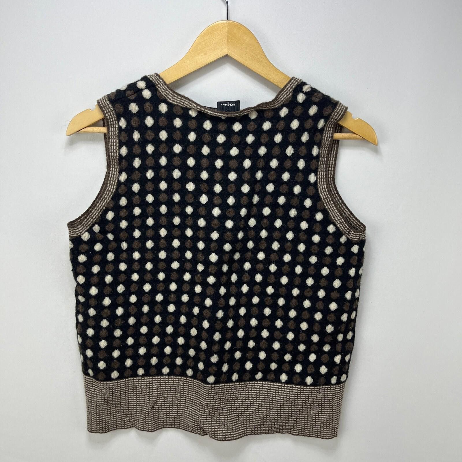 Mossimo Vintage Y2K Mossimo Wool Vest Sweater Large Women’s Japan Size L / US 10 / IT 46 - 6 Thumbnail