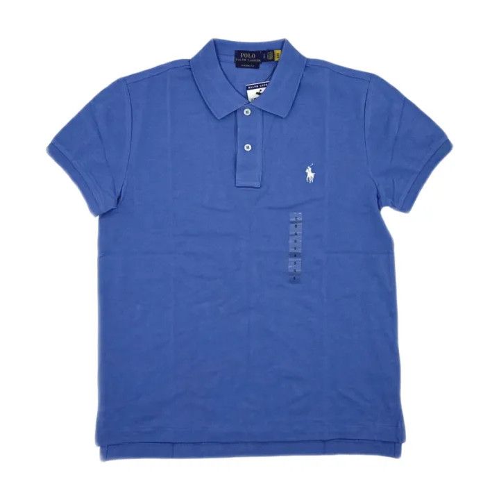 Polo Ralph Lauren Polo Ralph Lauren Solid Collar Short-Sleeve Polo Size US S / EU 44-46 / 1 - 1 Thumbnail