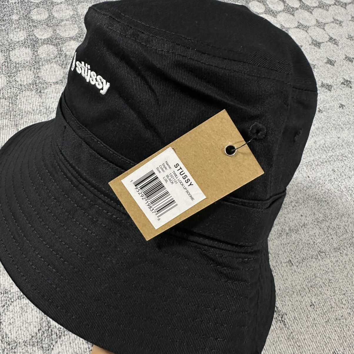 Stussy Stussy boonie hat black Size ONE SIZE - 3 Thumbnail