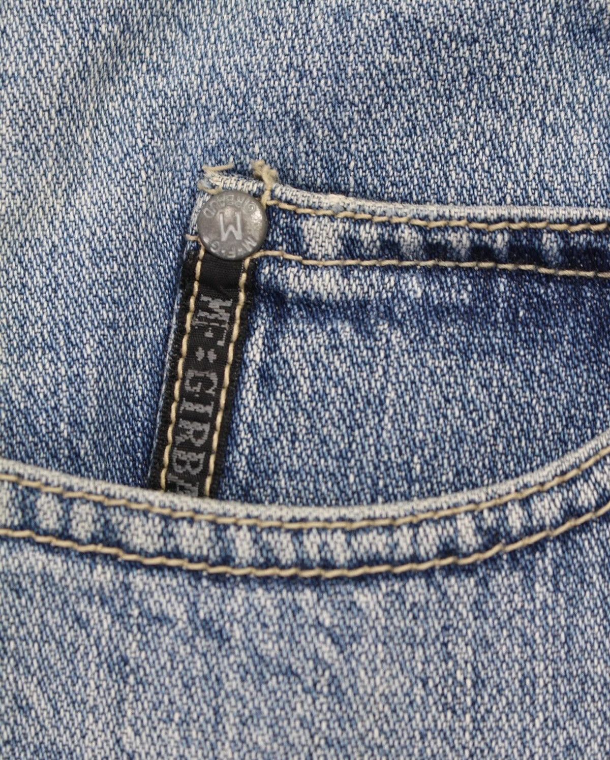 Marithe + Francois Girbaud 1980S MARITHE FRANCOIS GIRBAUD JEANS Size US 27 - 6 Thumbnail